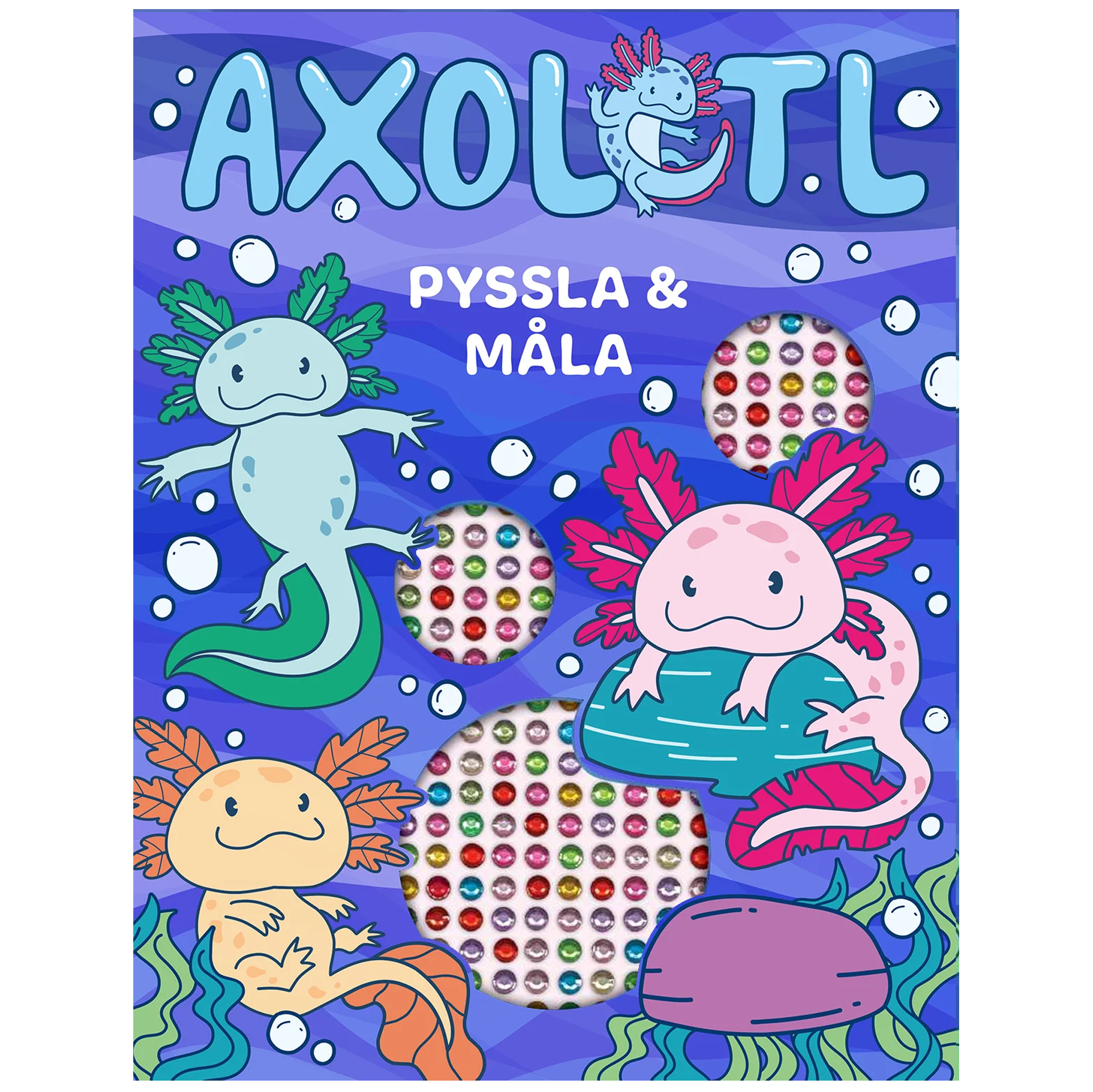 Axolotl: Pyssla och måla