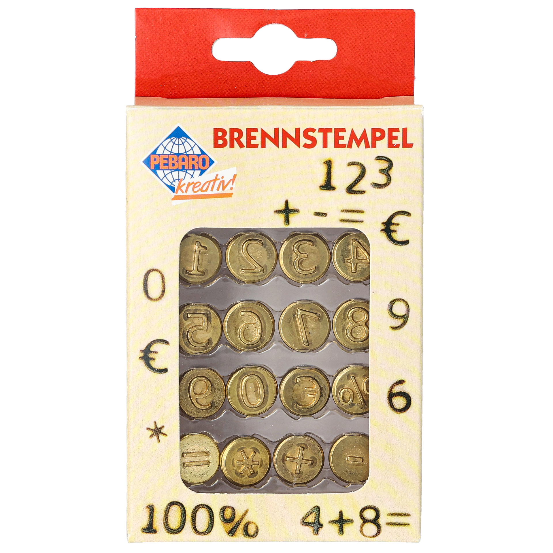 Brännmärkningsspets, siffror