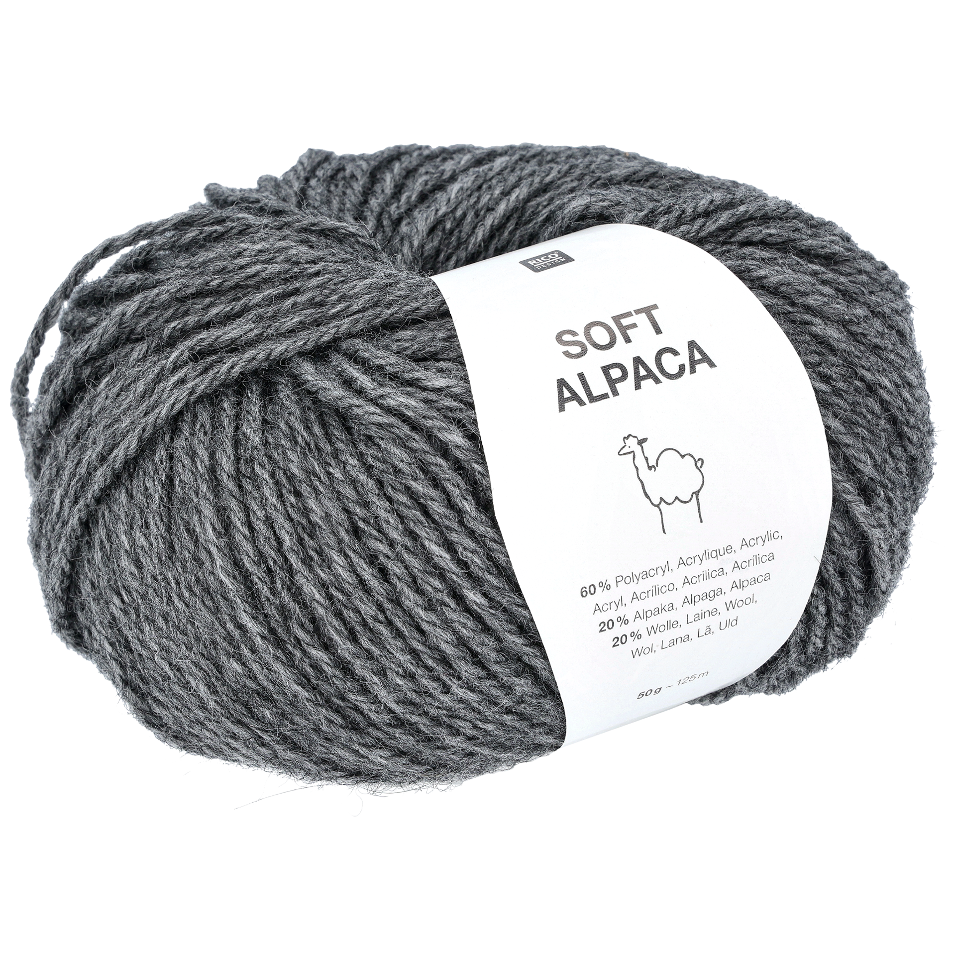 Soft Alpaca, antracit