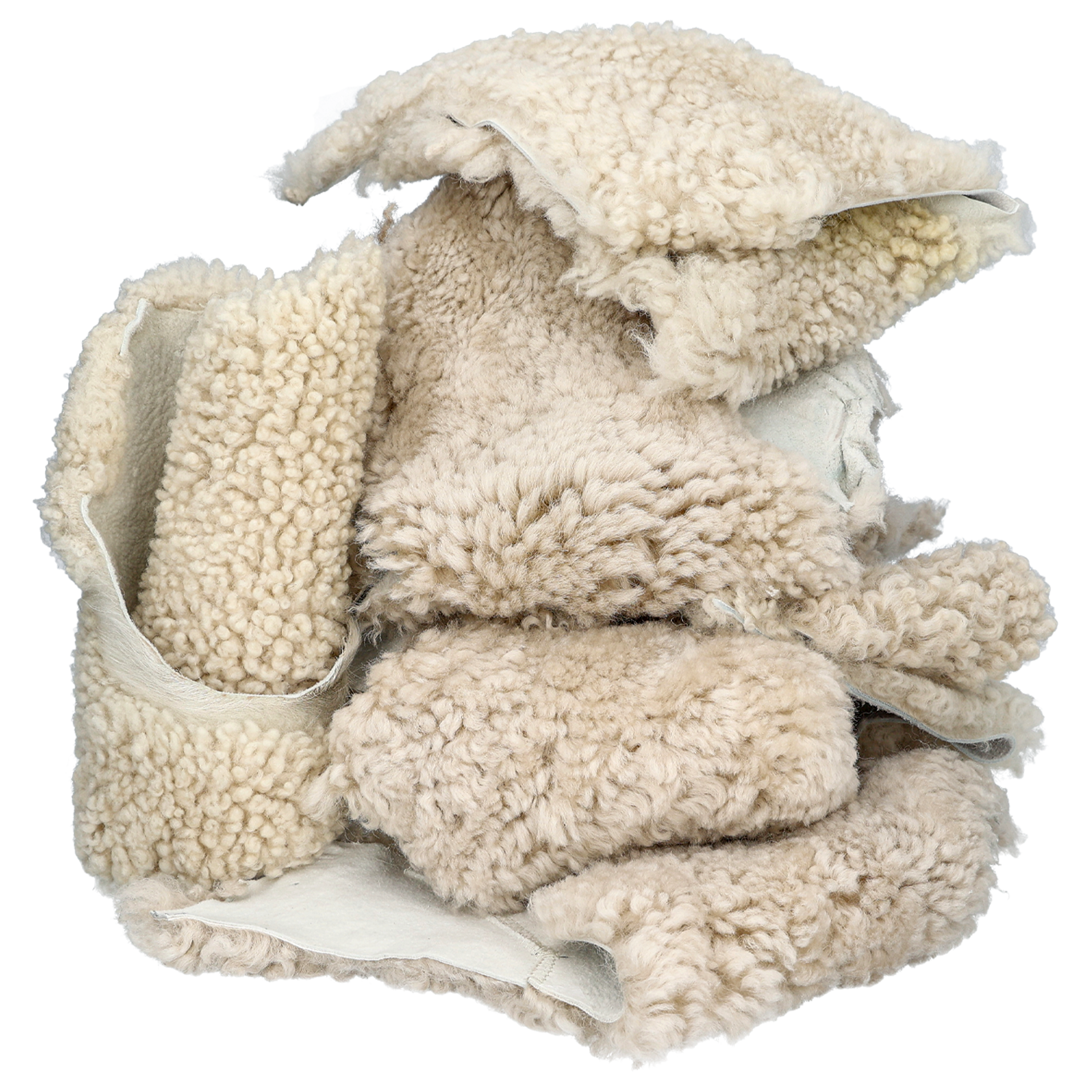 Saueskinnrester, creme