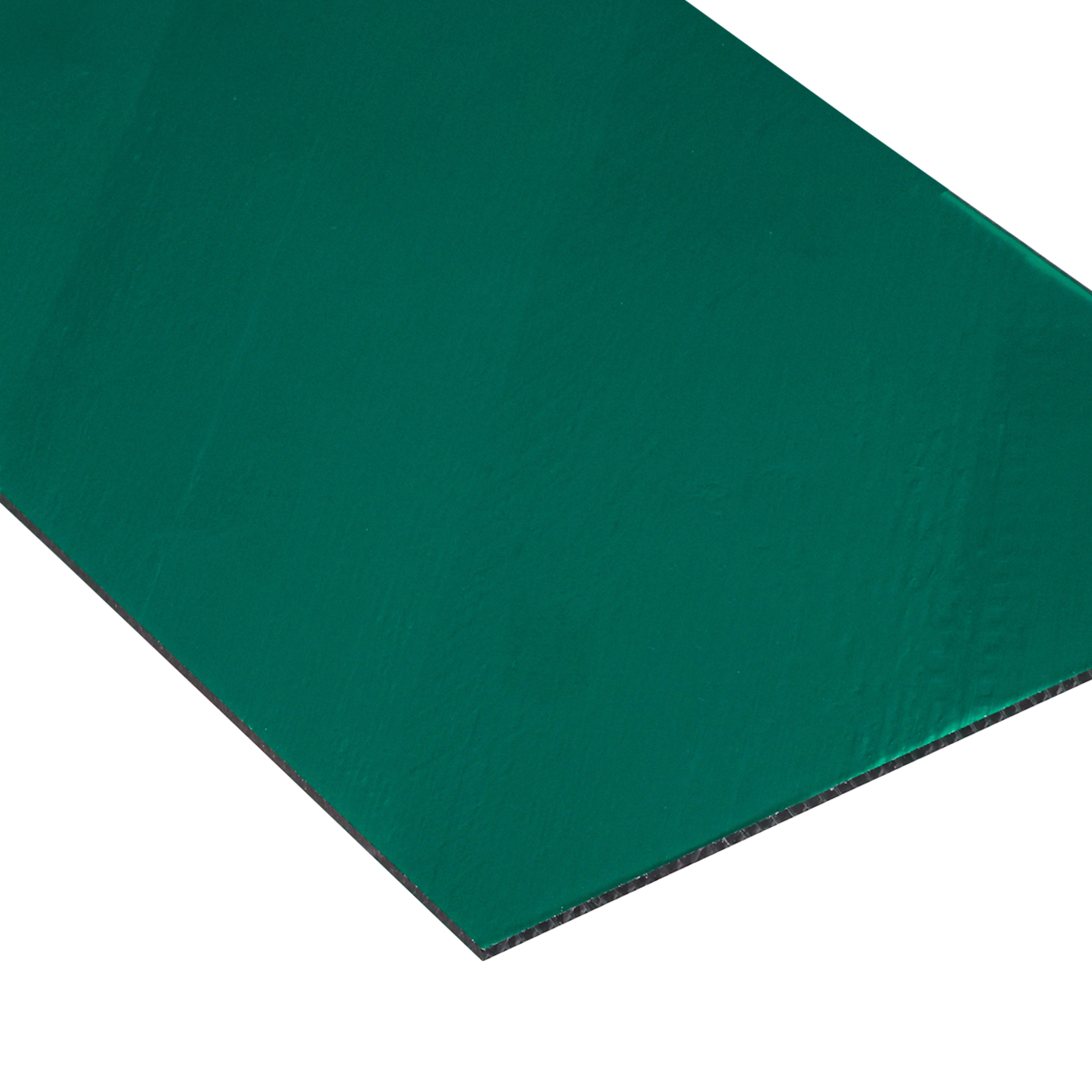 Akrylplastplade, transparent grøn