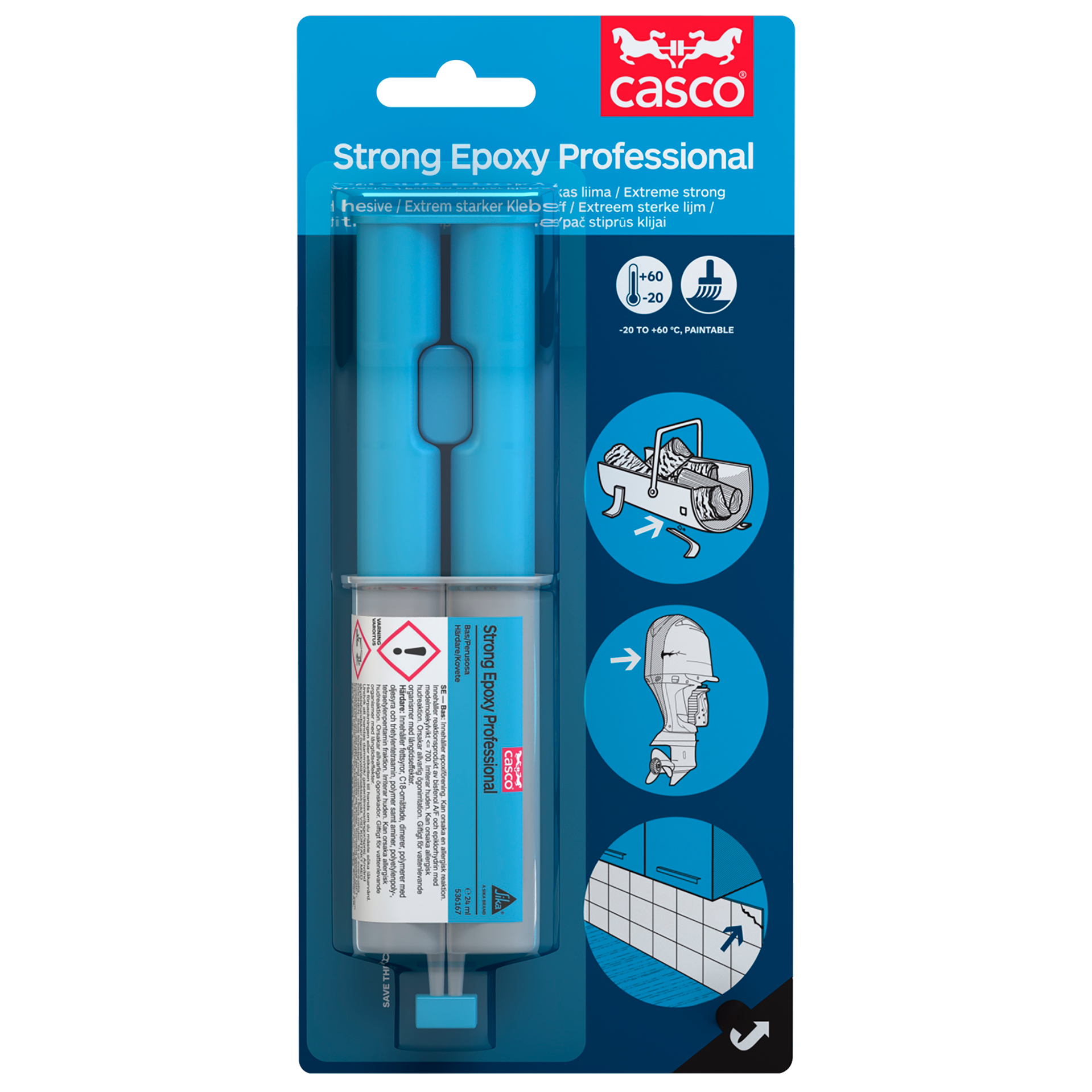 Casco Strong Professional, 2x12 ml