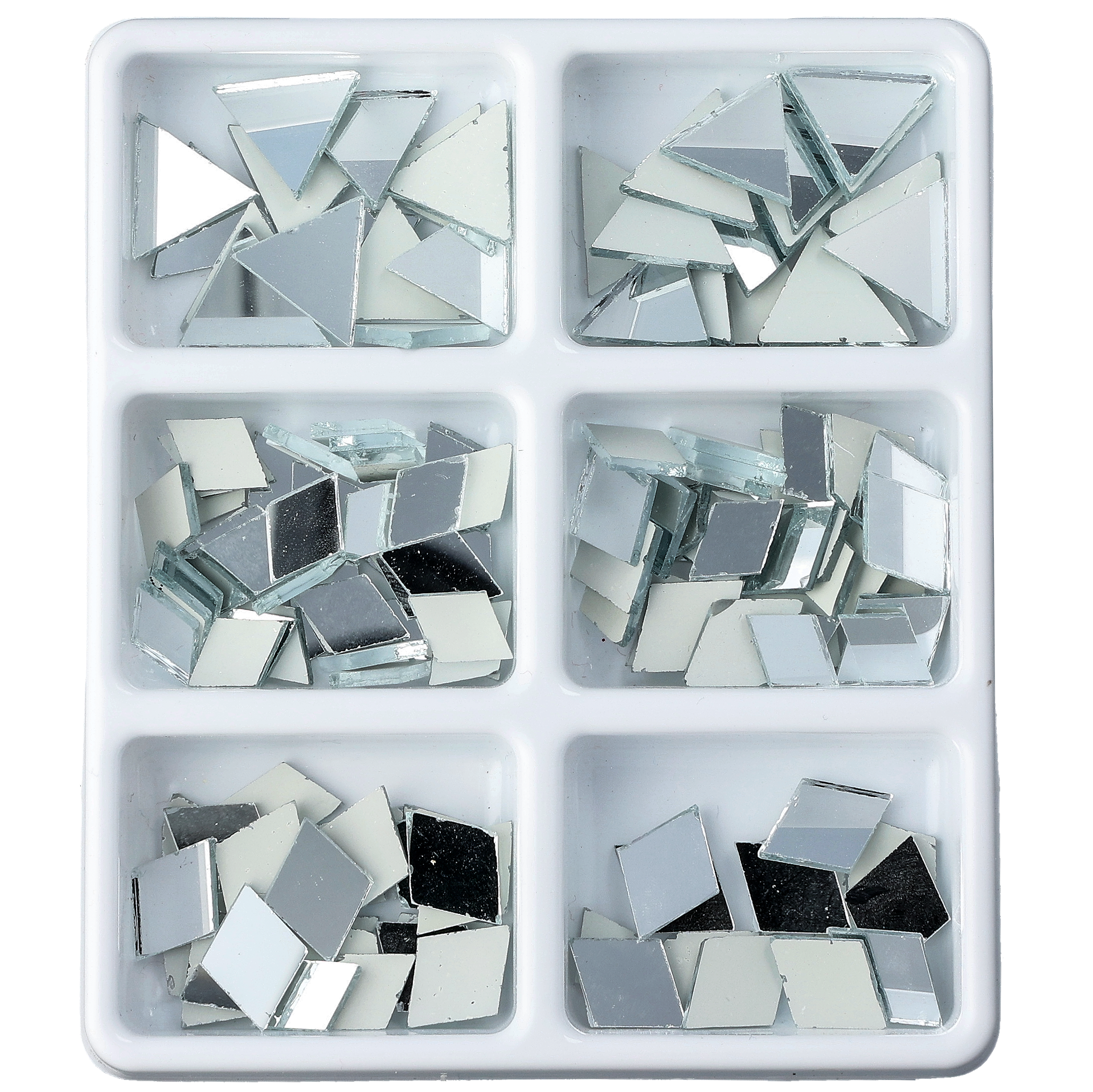 Spegelmosaik, Diamant och triangel