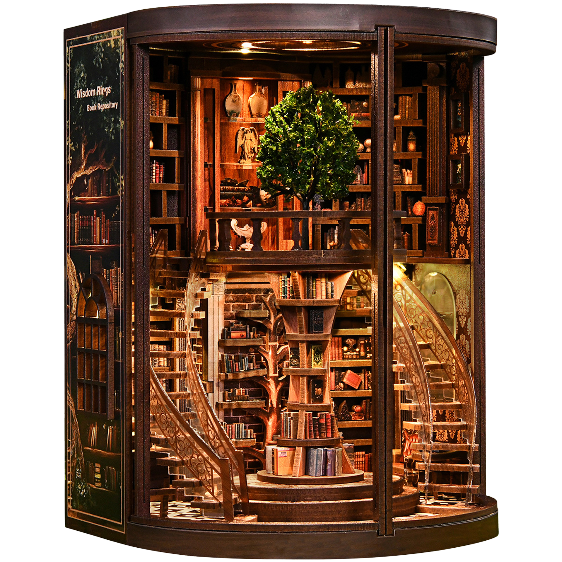 DIY Book Nook Bibliotek