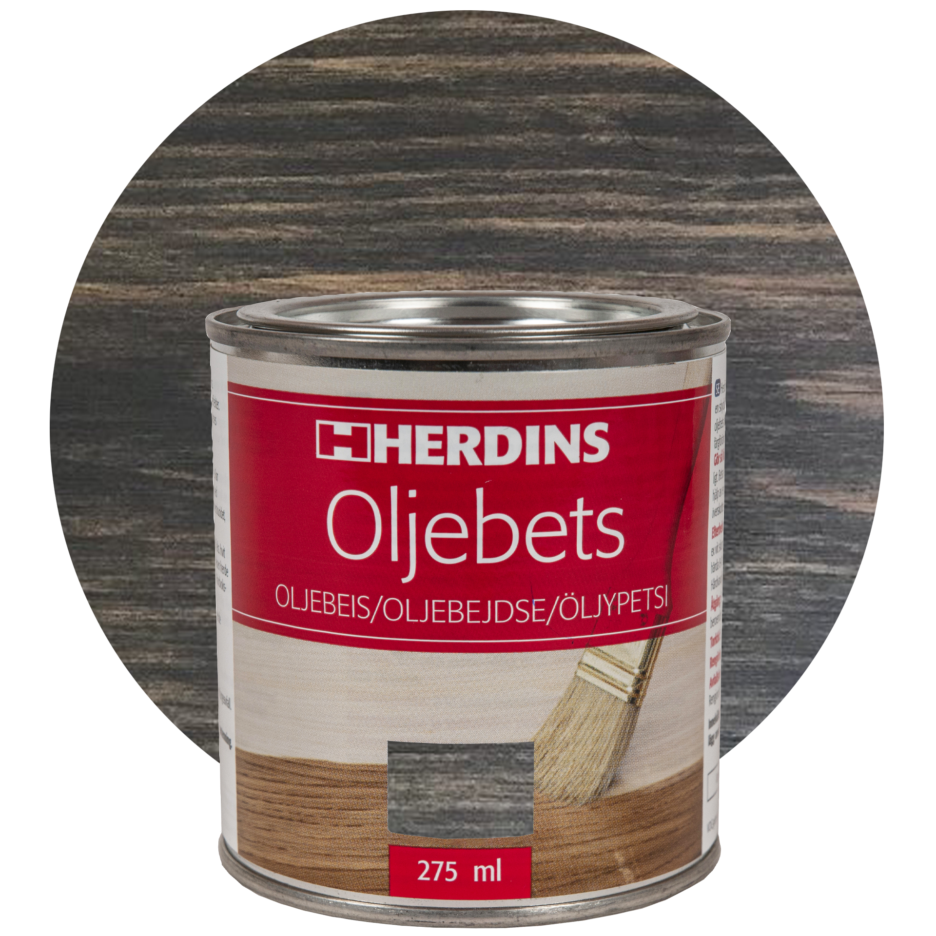 Herdins Oljebeis, svart