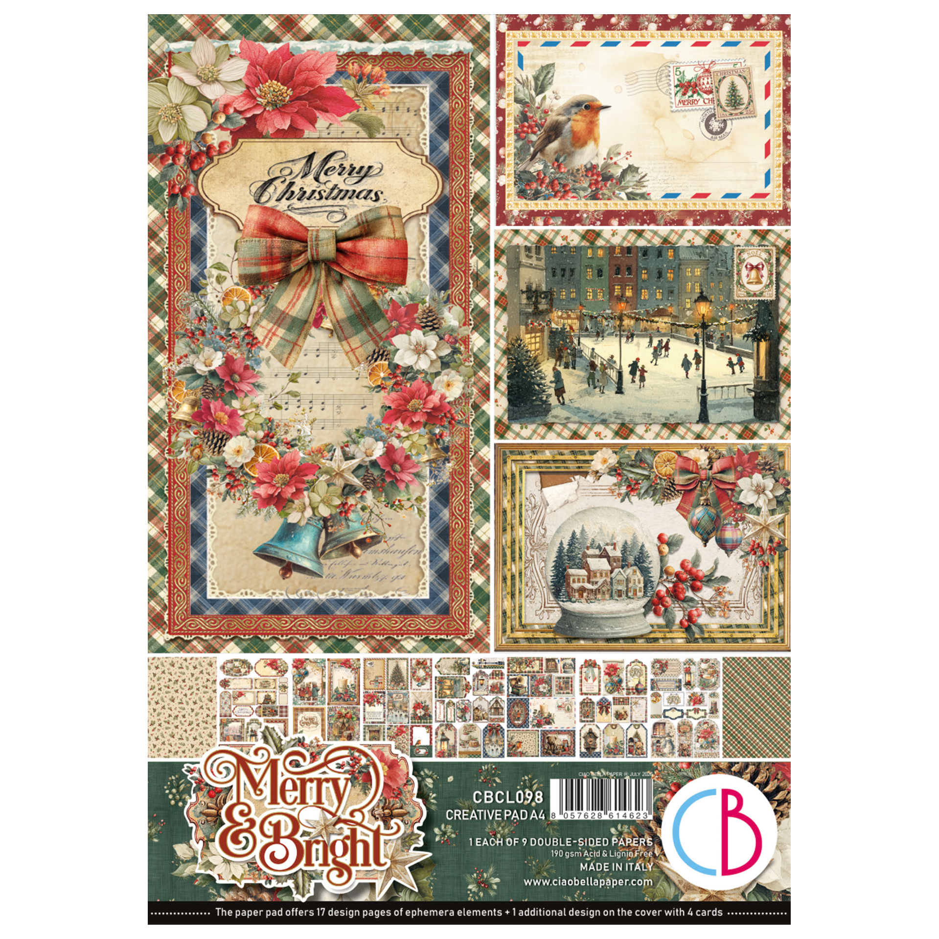 Merry & Bright Creative Pad