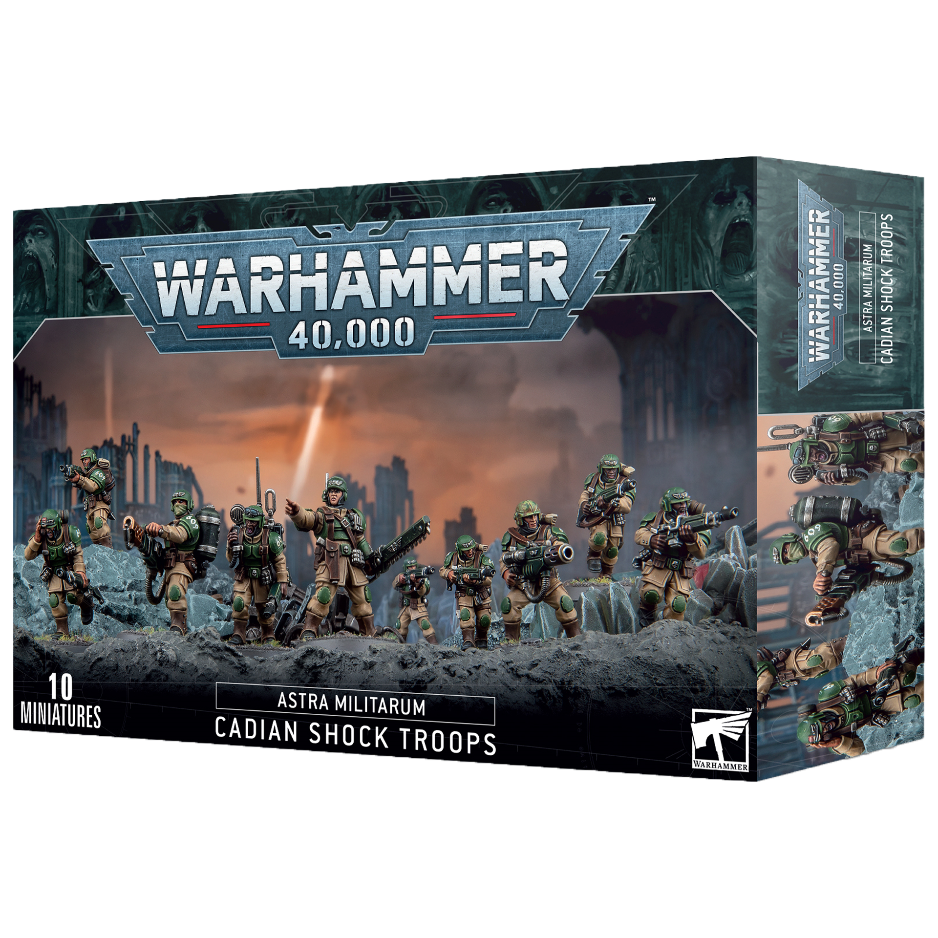 Astra militarum: Cadian shock troops