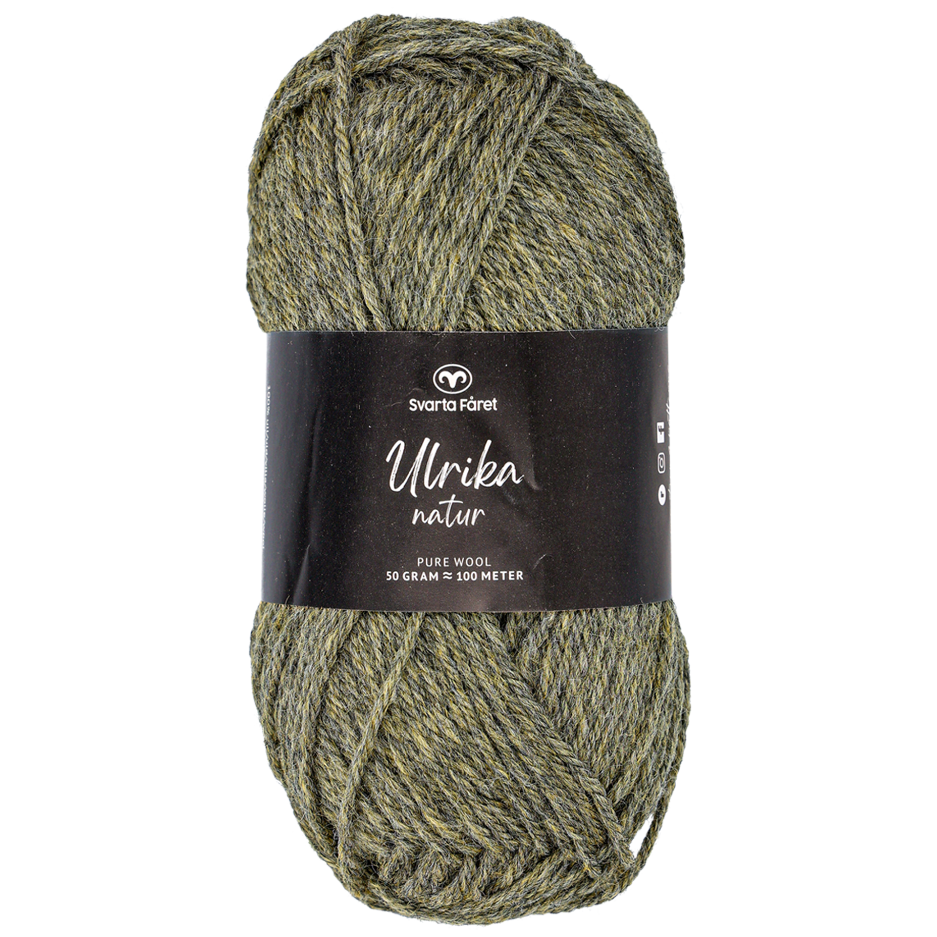 Svarta Fåret Ulrika natur, ullgarn, linden nature