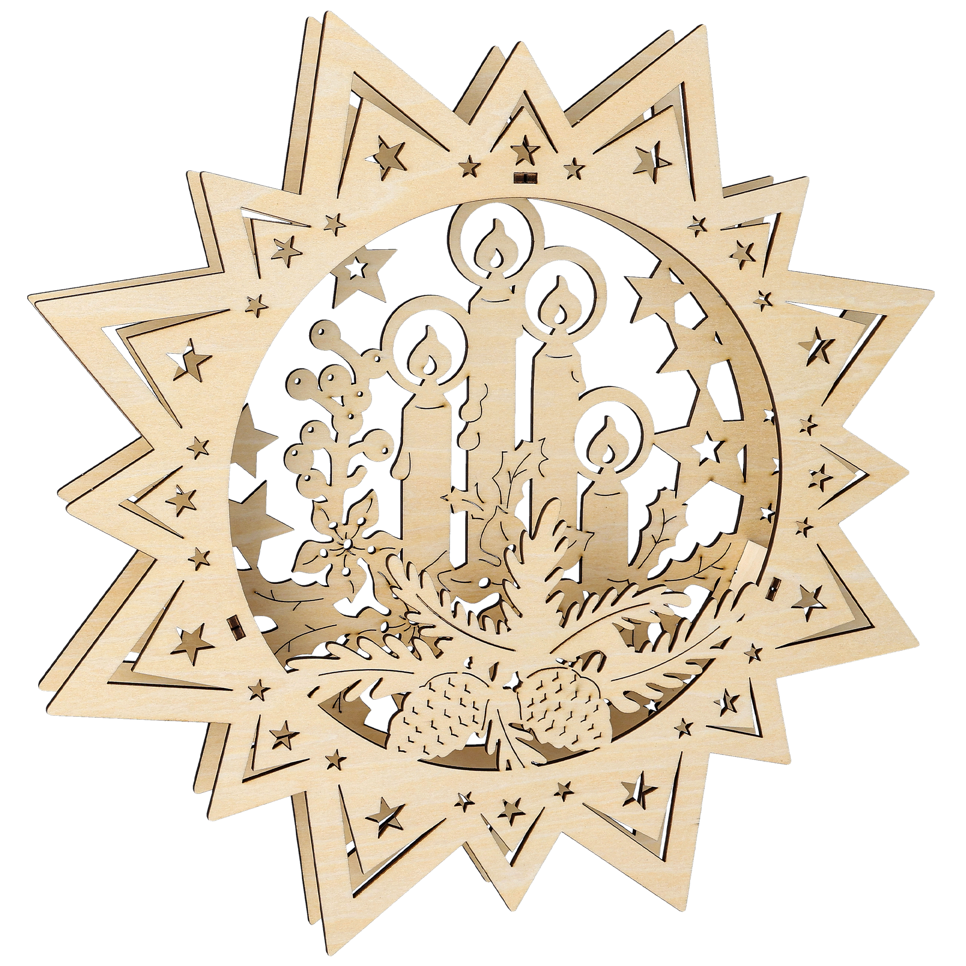 DIY Tähti kynttilöillä