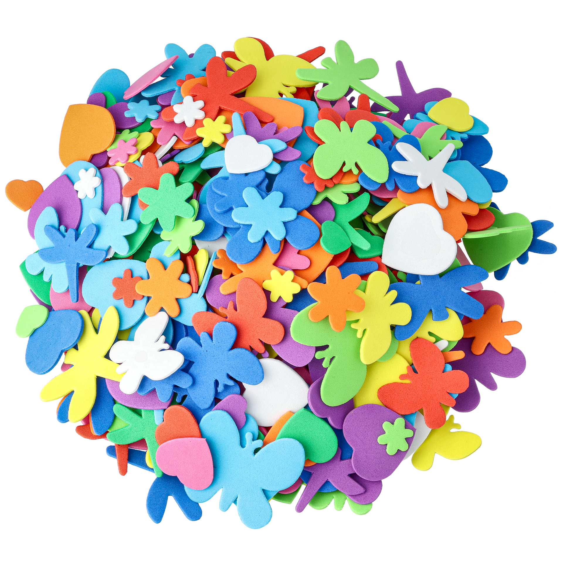 Foammix blommor, hjärtan & insekter