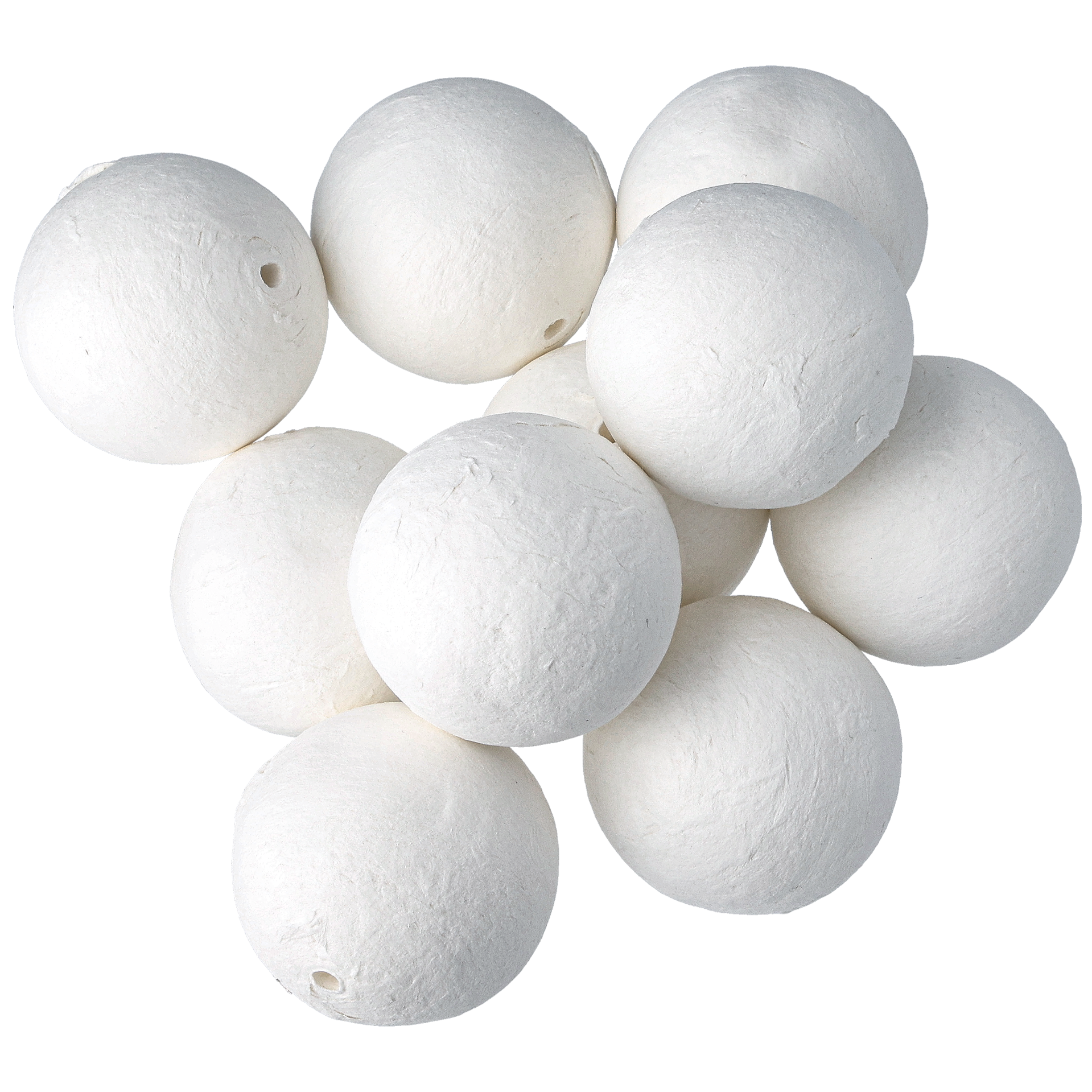 Vatkugler, hvid