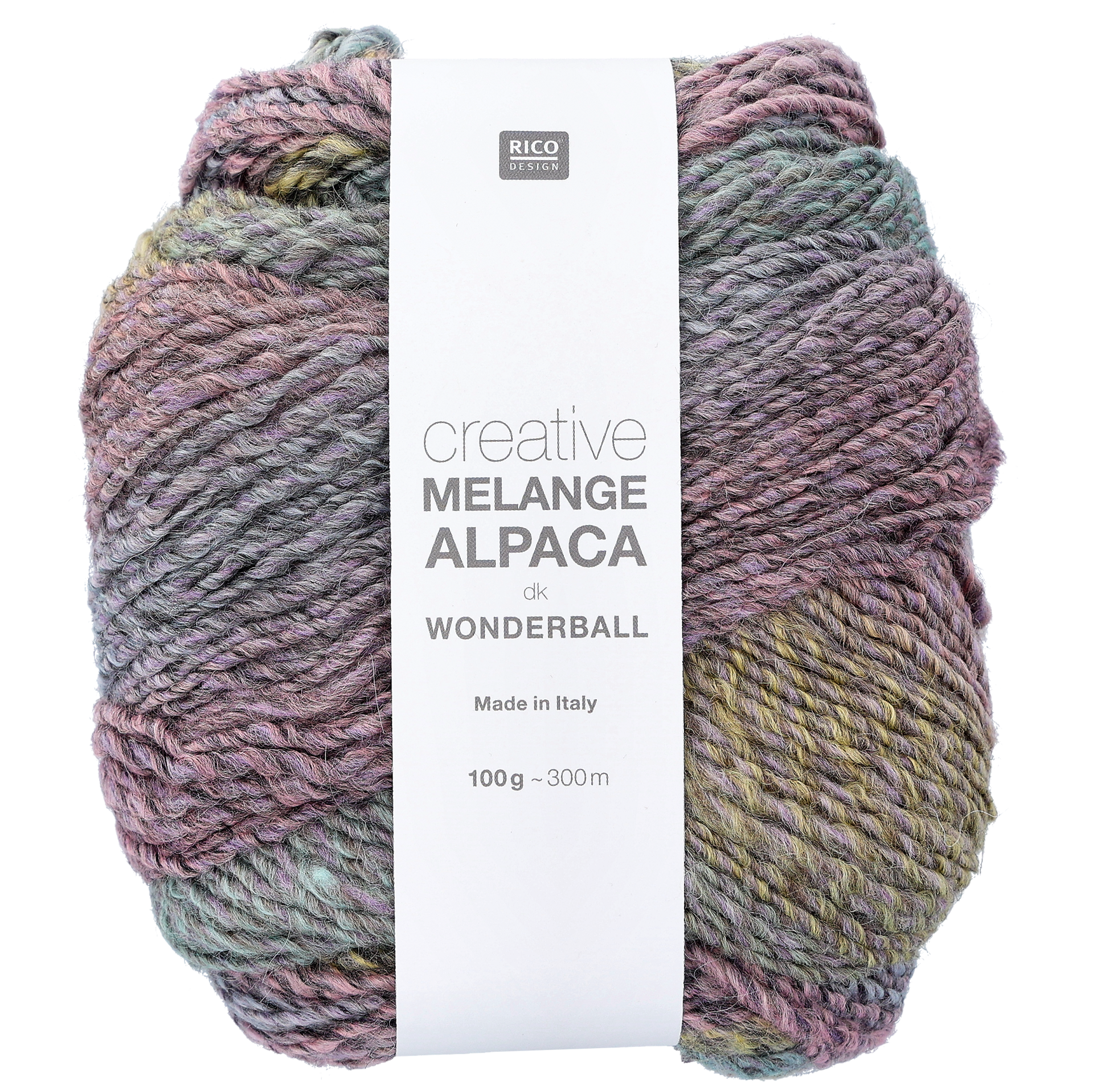Creative Melange Alpaca dk Wonderball, Pastell