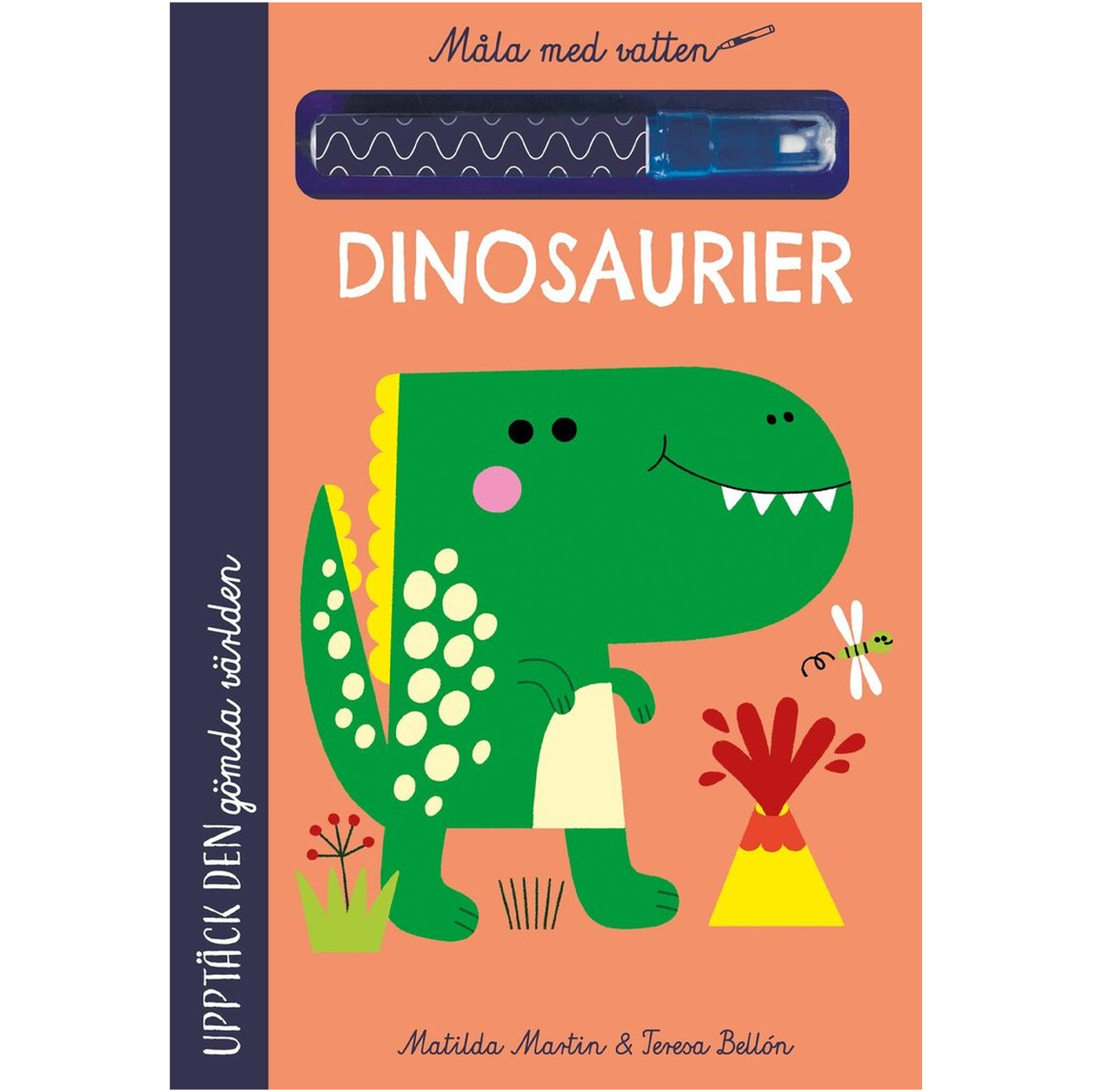 Måla med vatten, Dinosaurier