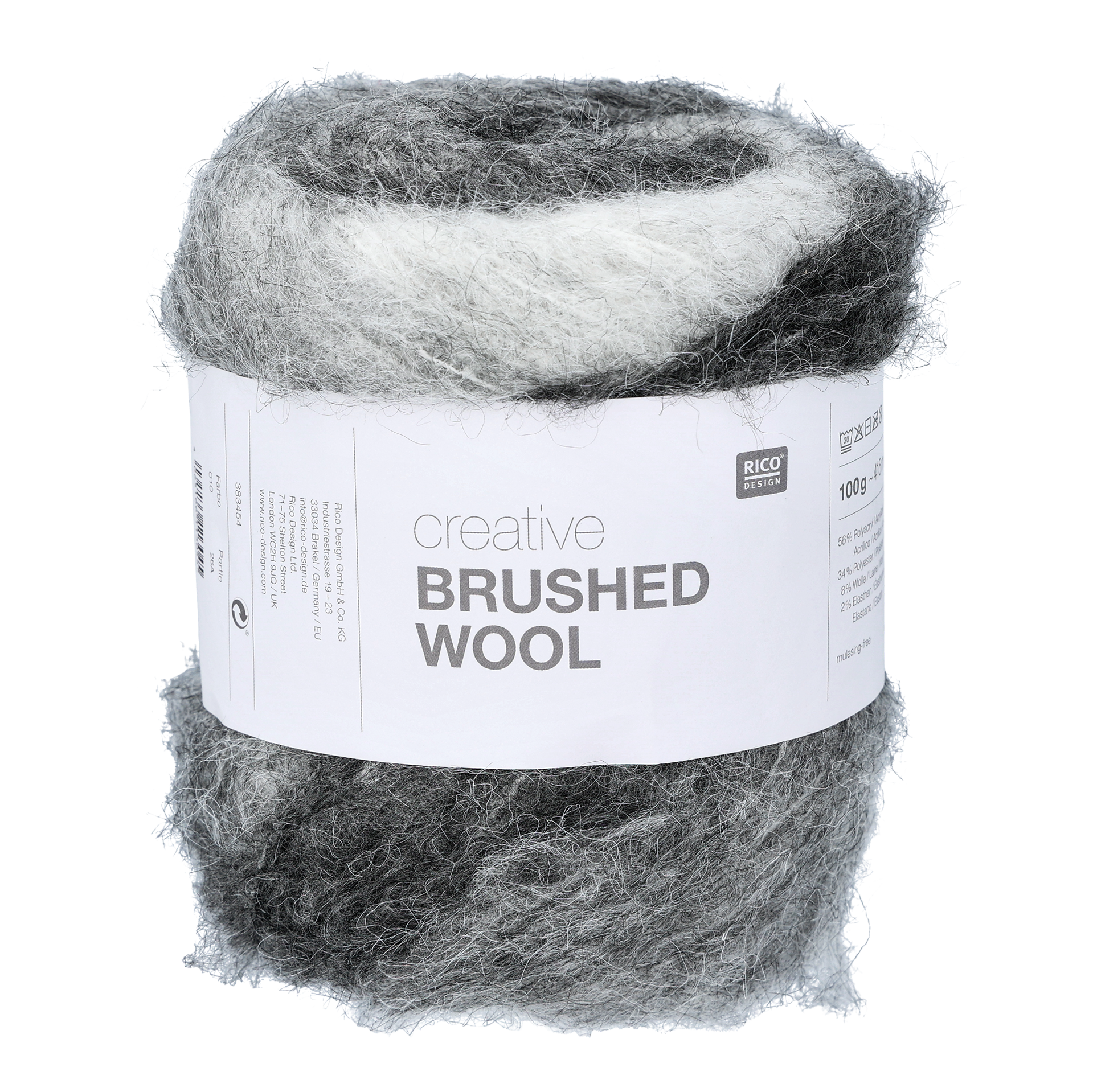 Creative brushed wool, Stone