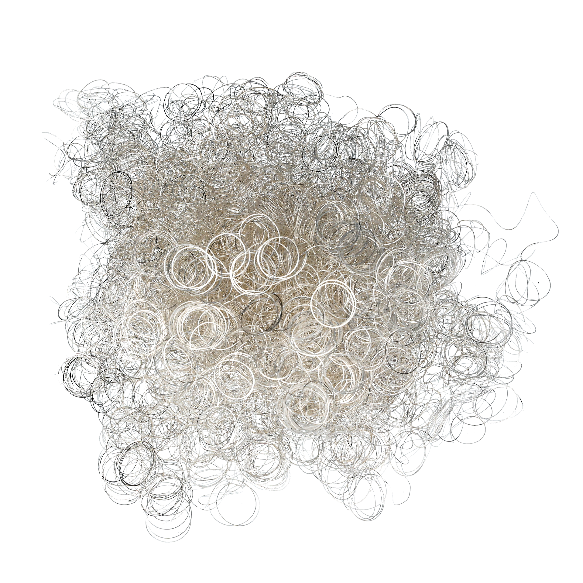 Enkelin hiukset, hopea