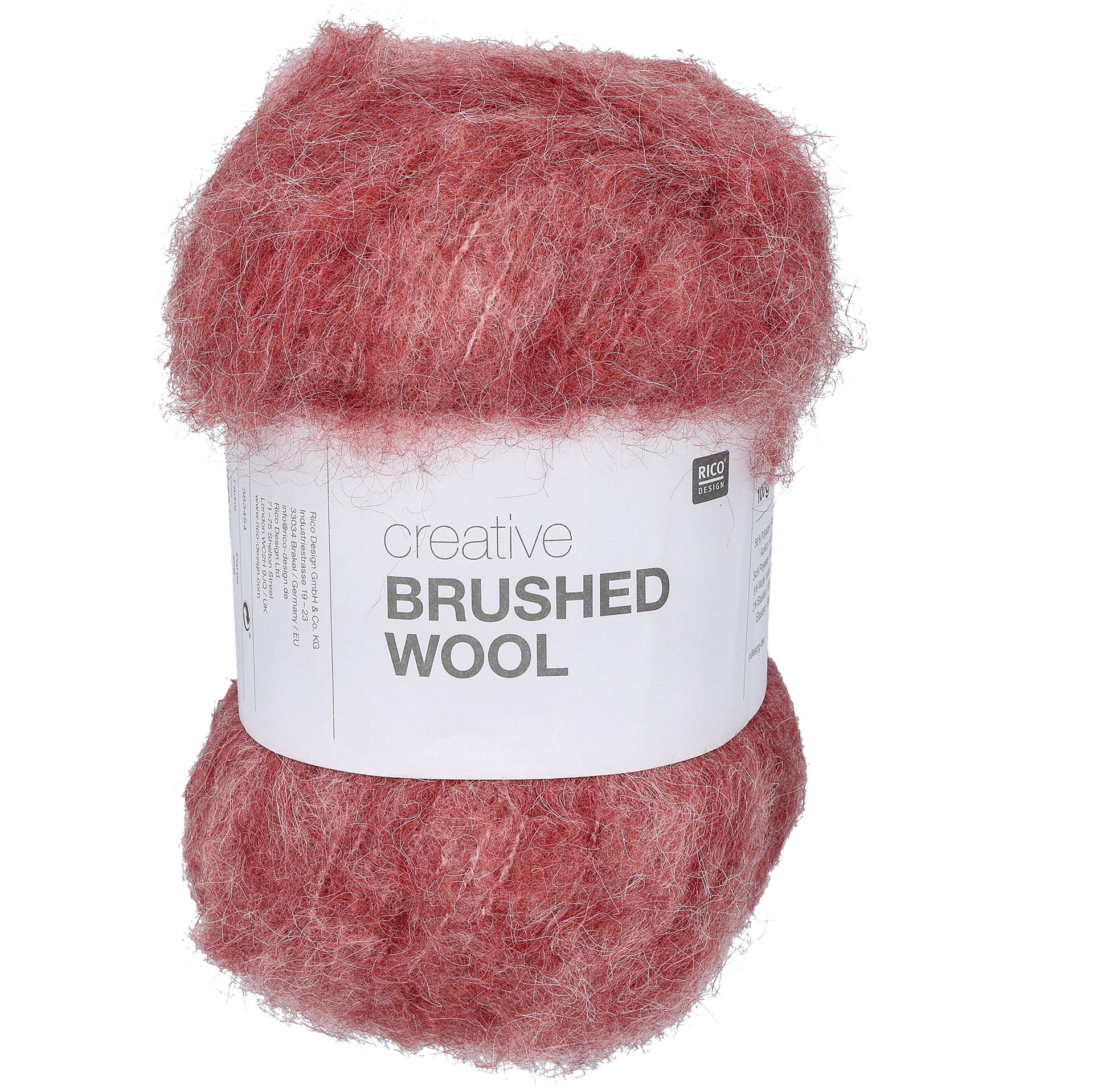 Creative brushed wool,  Berries