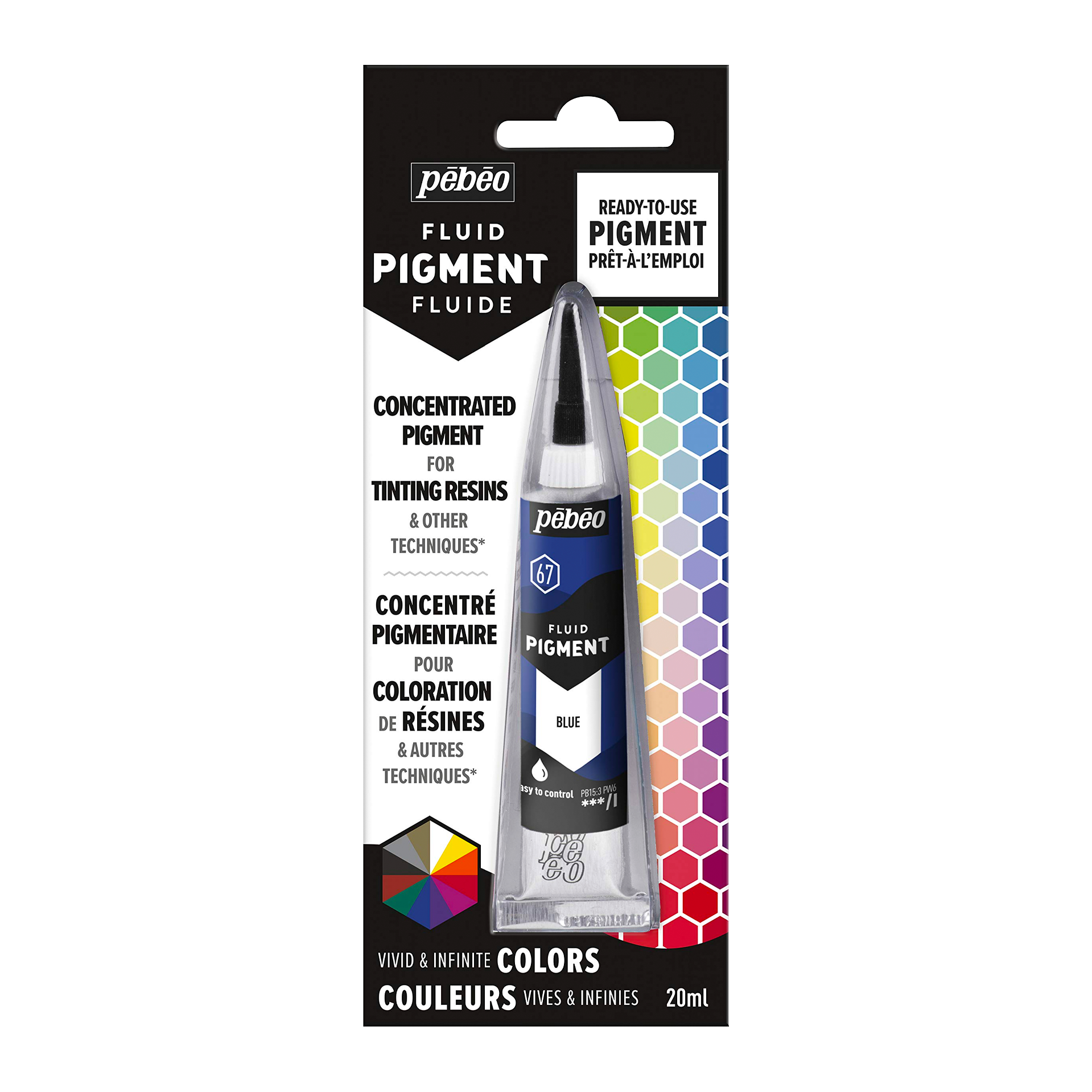 Pebeo Pigment til resin, blå