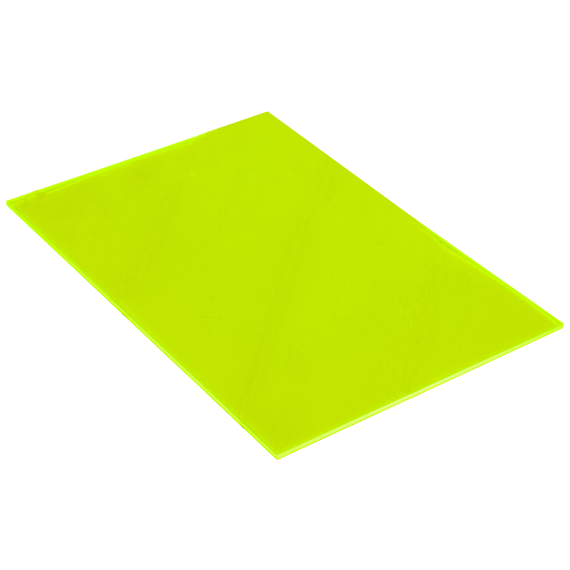 Akrylplastskiva, neongrön