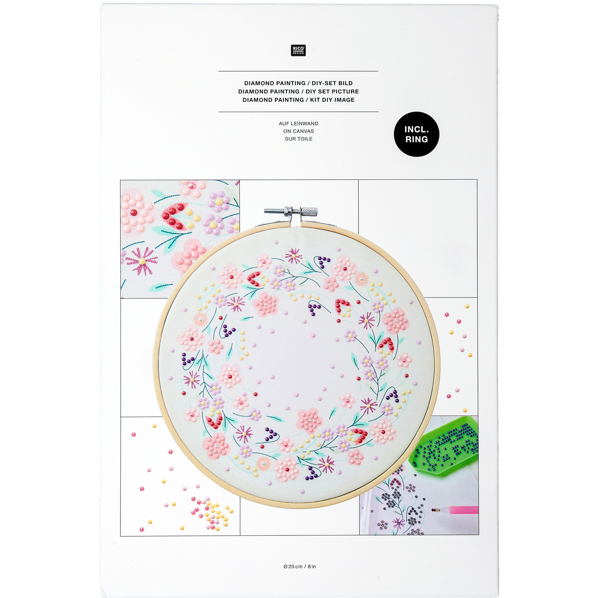 Diamond painting billede