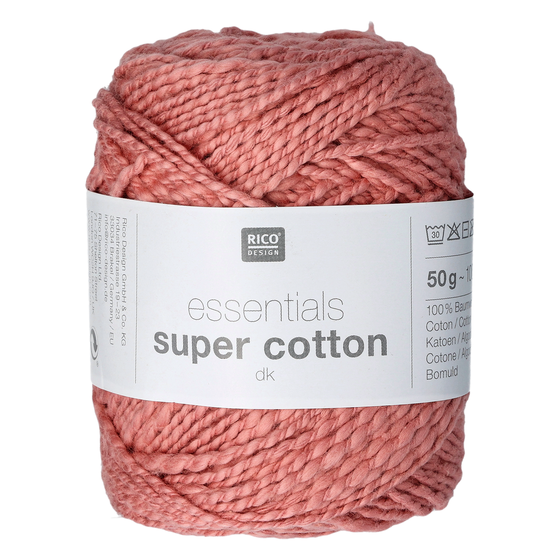 Essentials super cotton dk, terracotta