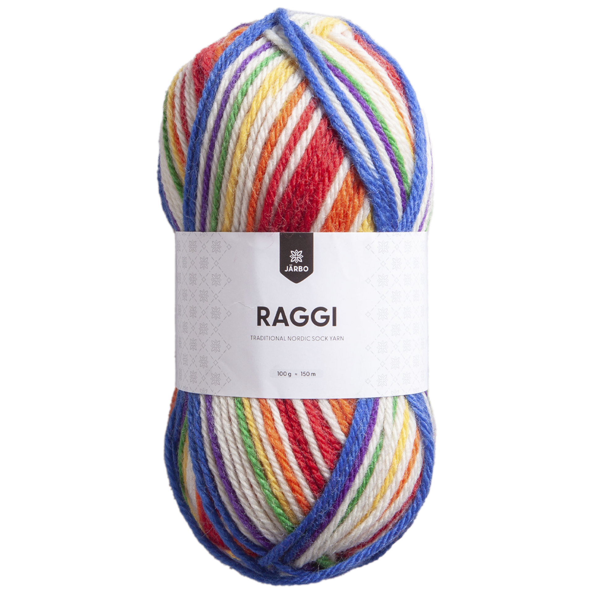 Raggi, sockgarn, happy day