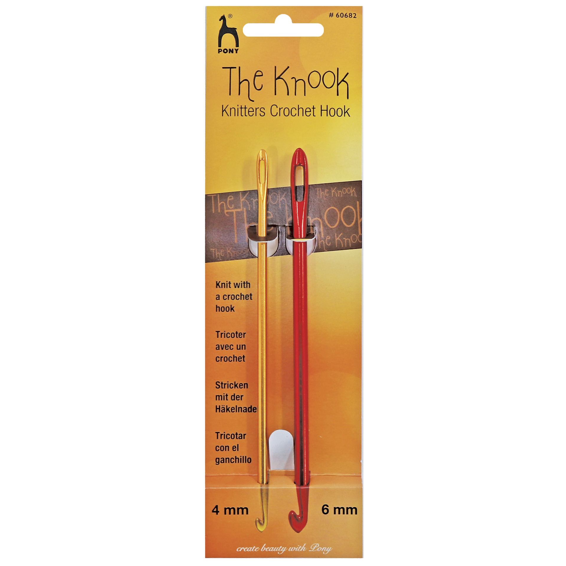 Knooking sett, 4-6 mm