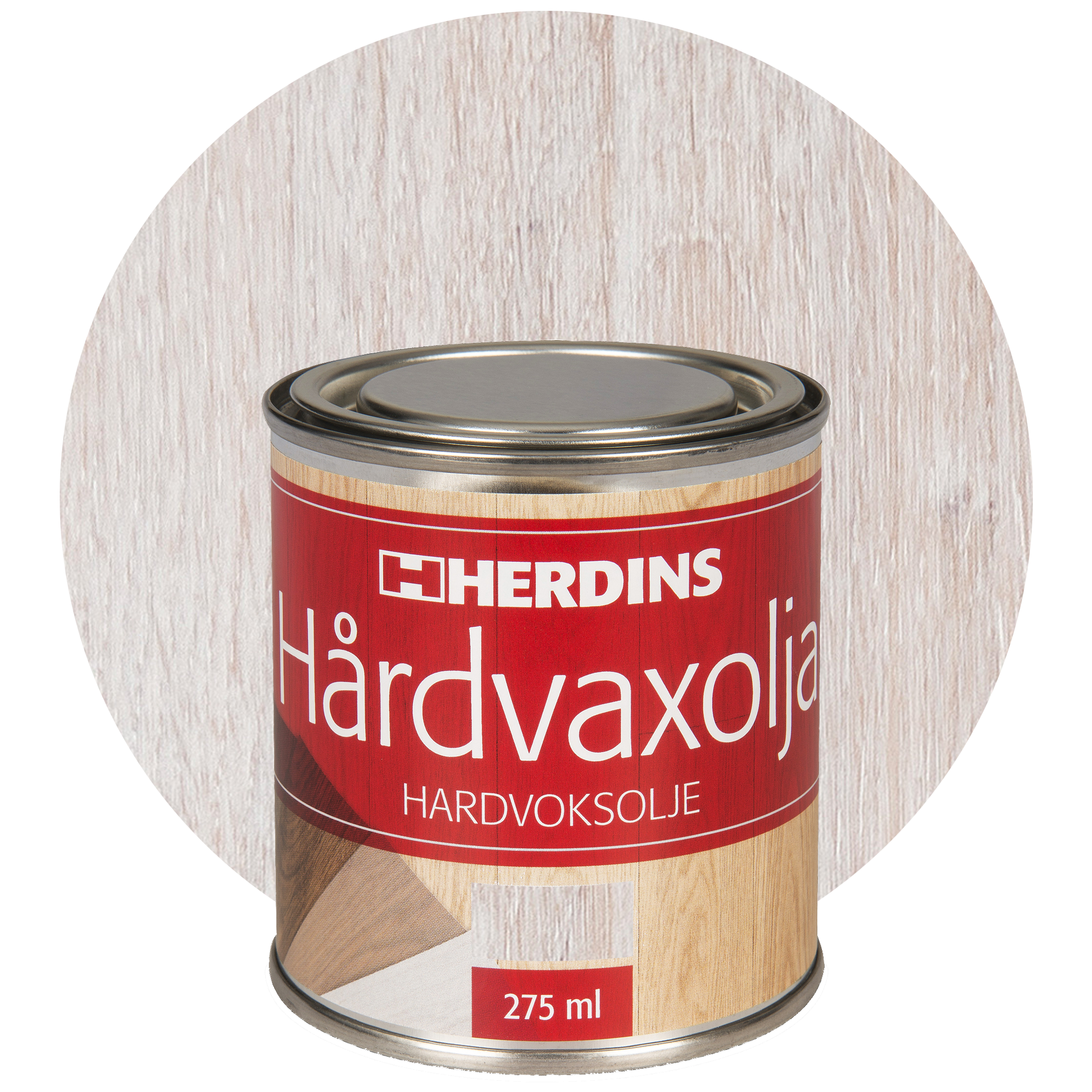 Herdins Hårdvoksolie pigmenteret