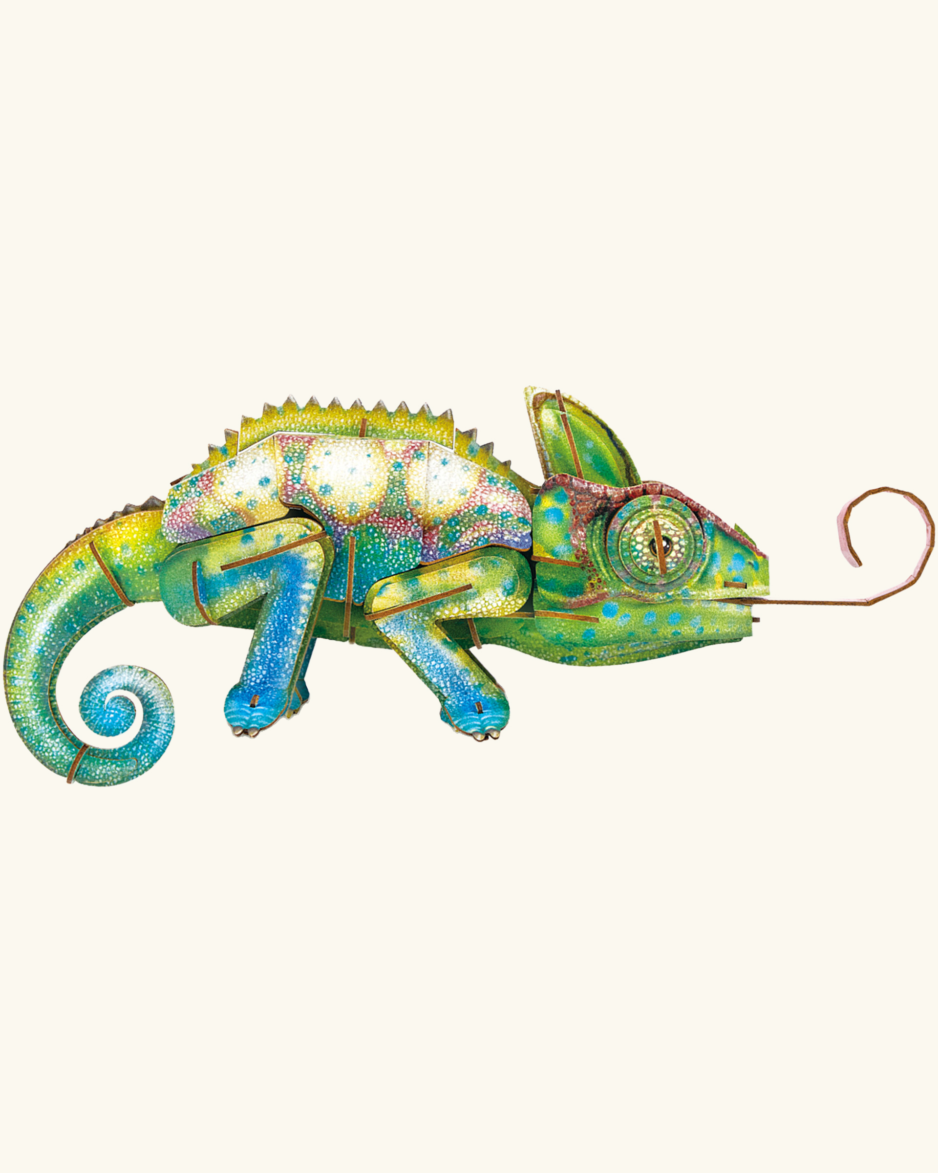 3D puslespill, Kameleon