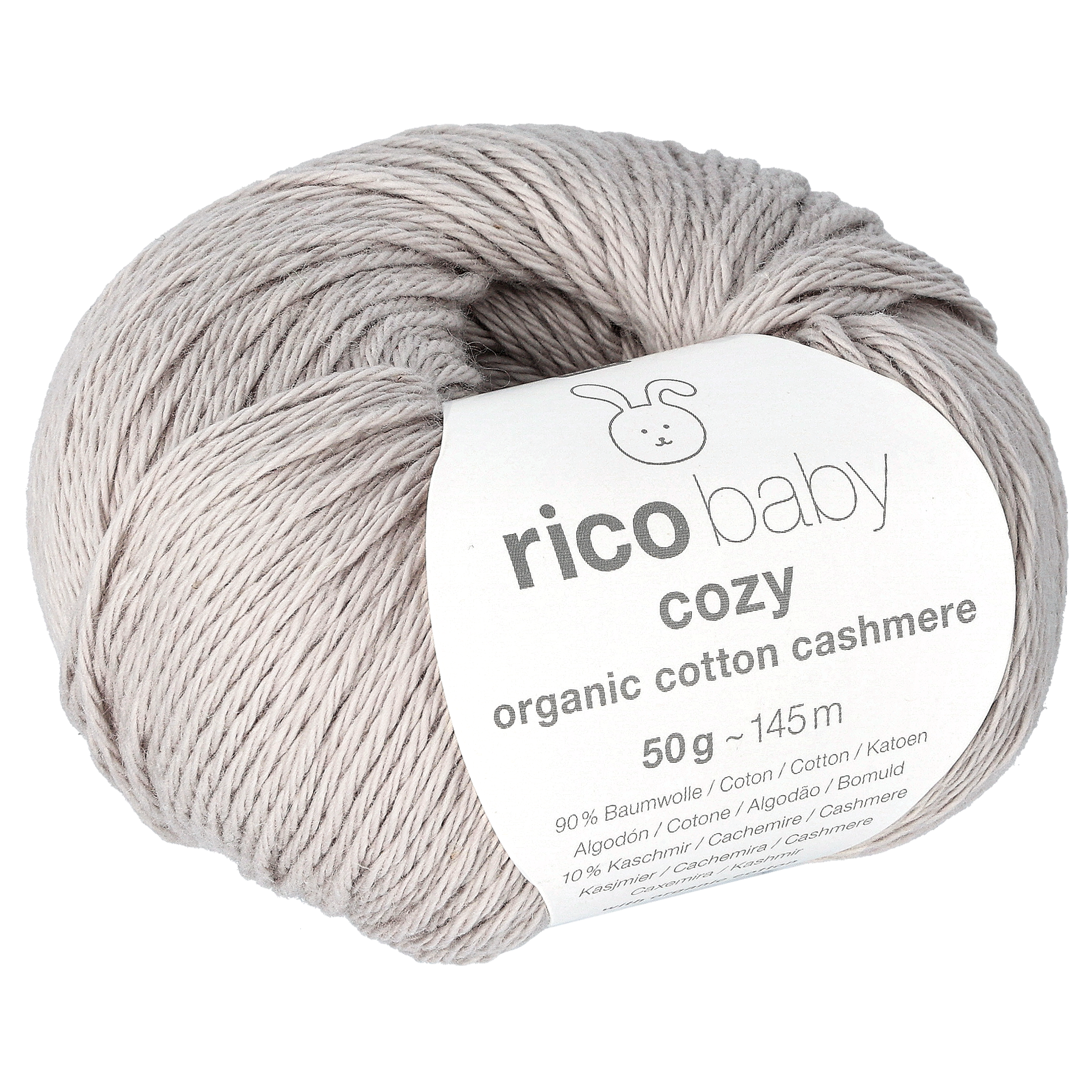 Baby cozy organic cotton, Taupe