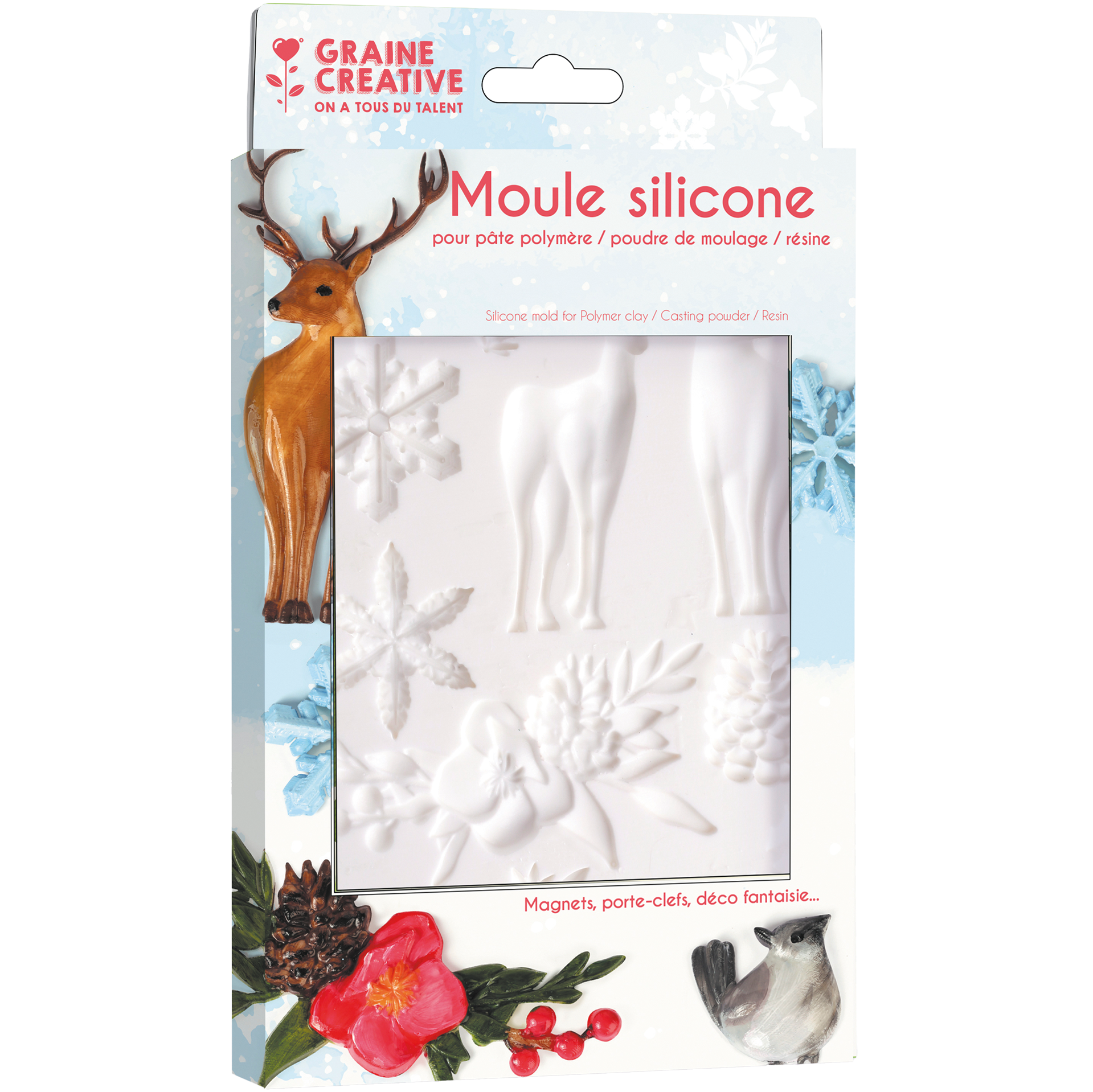 Silikoneform, vinter