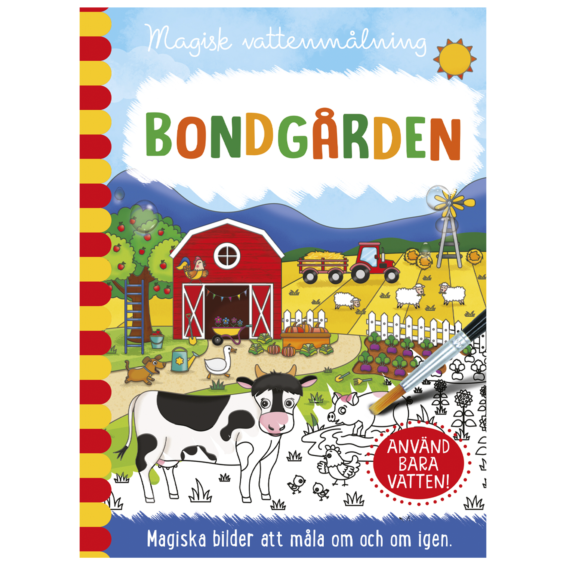 Magisk vattenmålning Bondgården