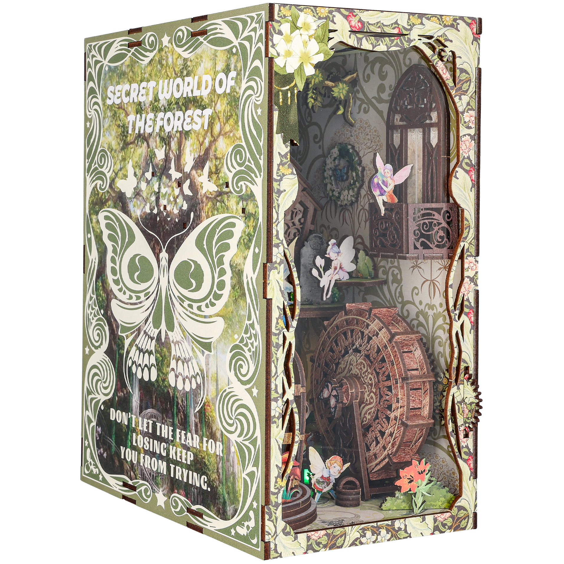 DIY Book Nook Magical Forest