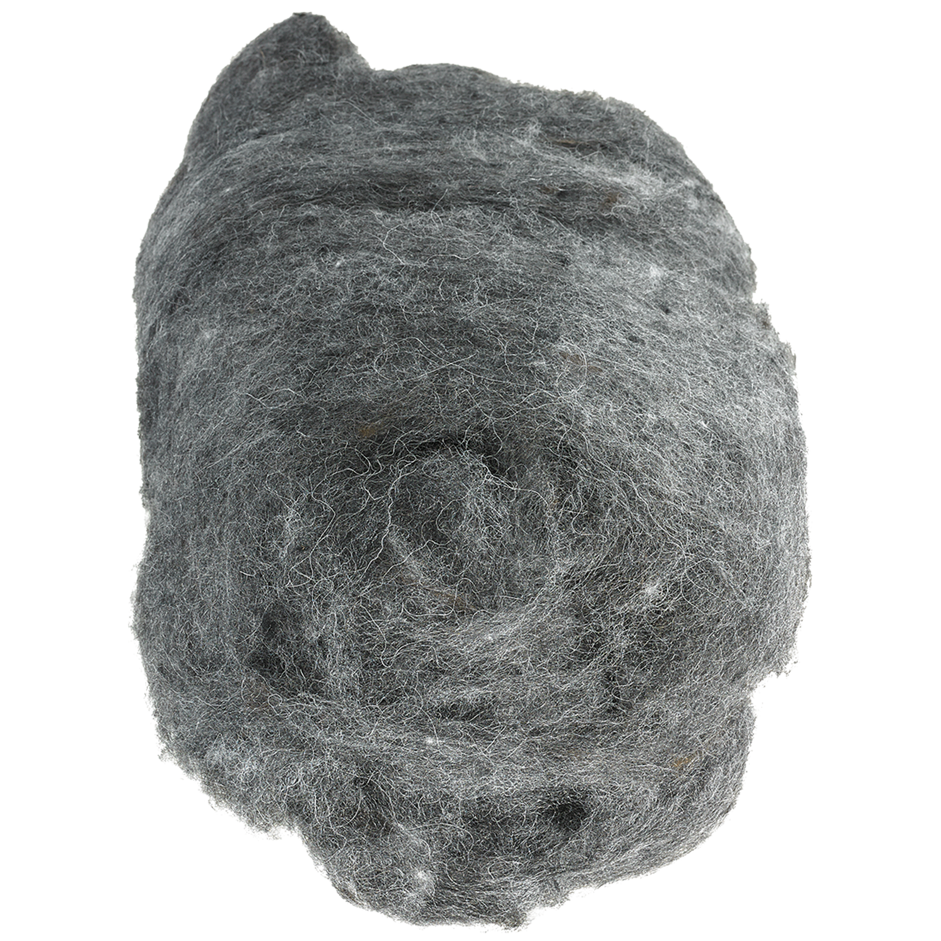 Järbo Tovet ull, mørk grå