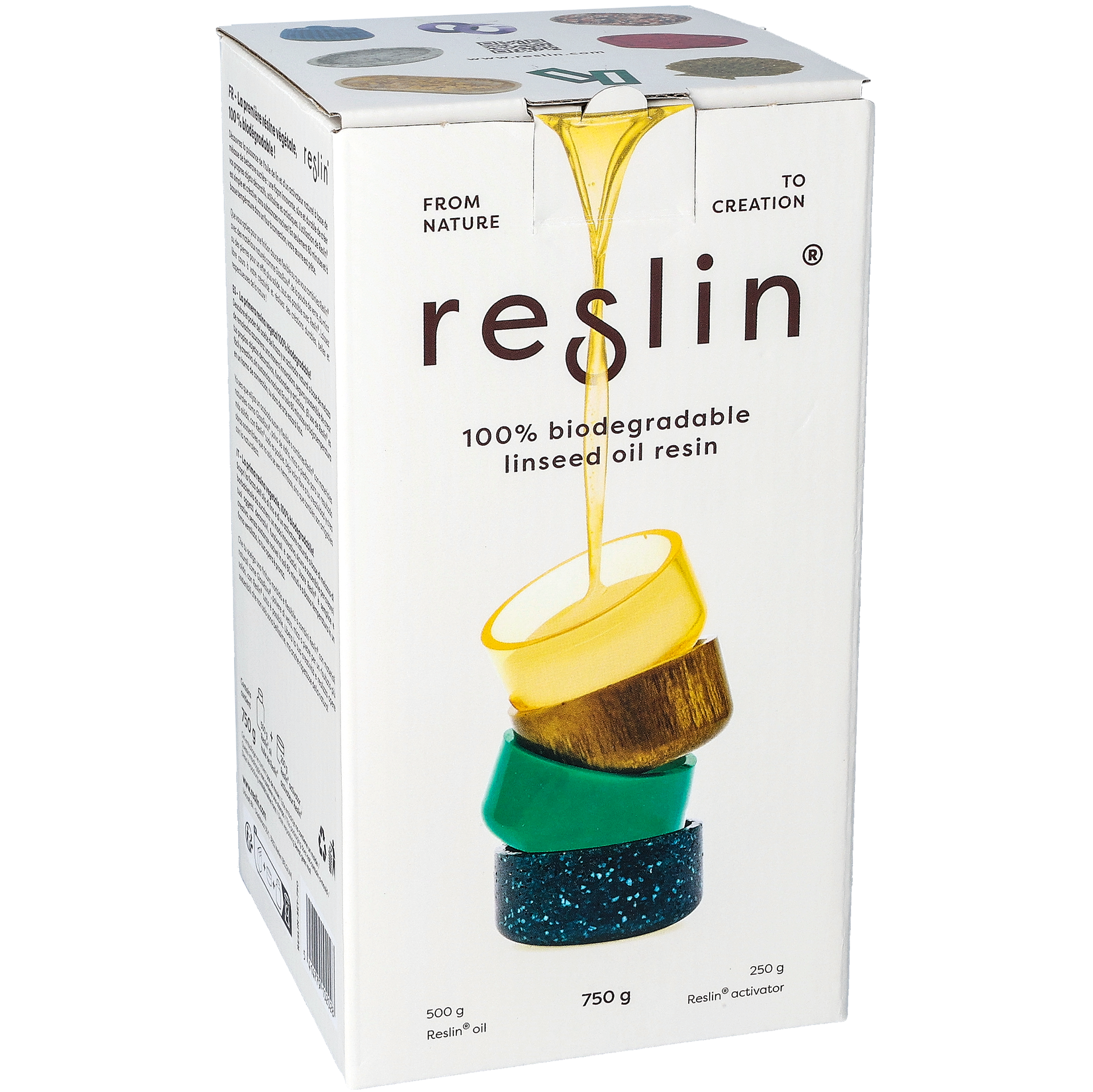 Reslin set, 750 gr