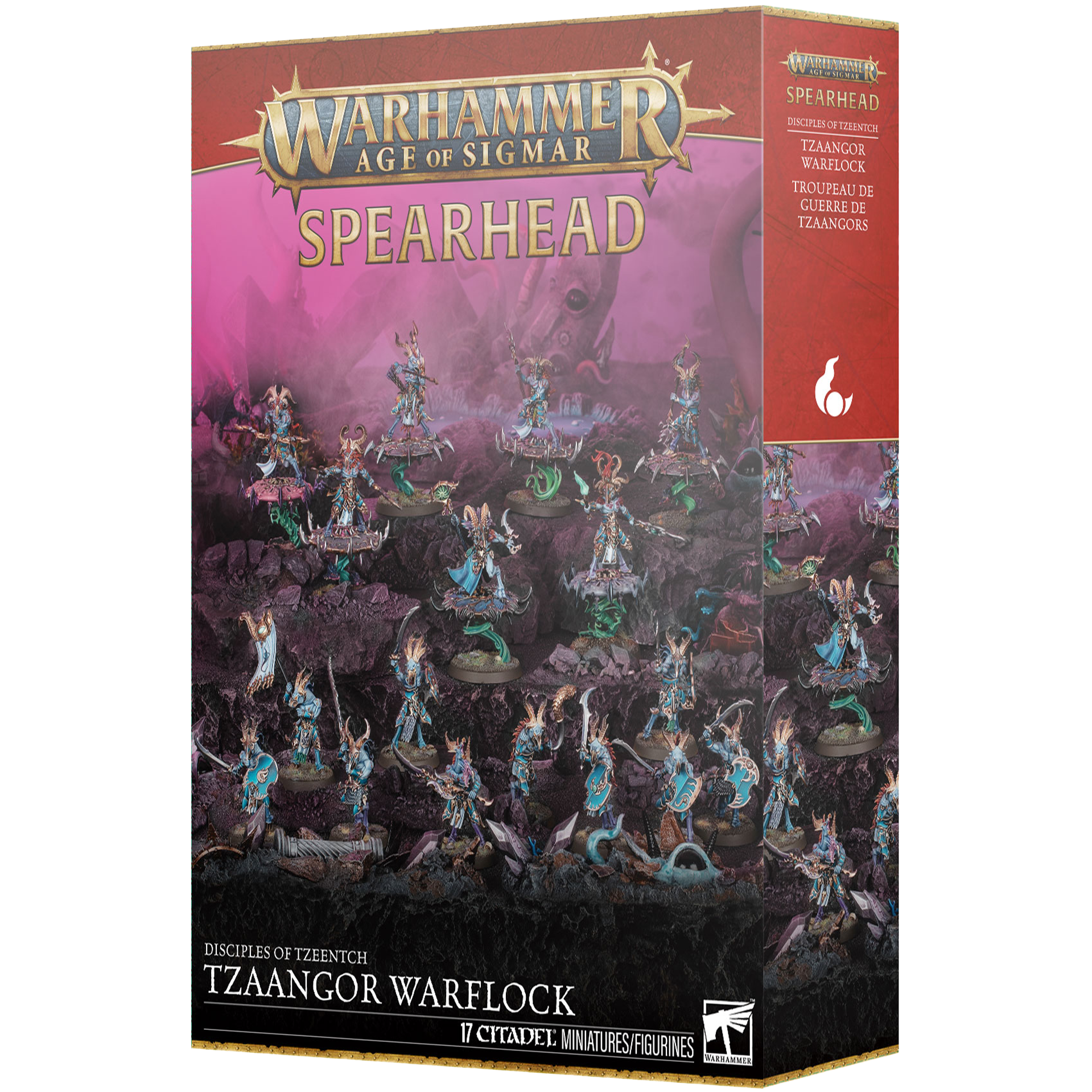 Spearhead: Disciples of Tzeentch – Tzaangor Warflock