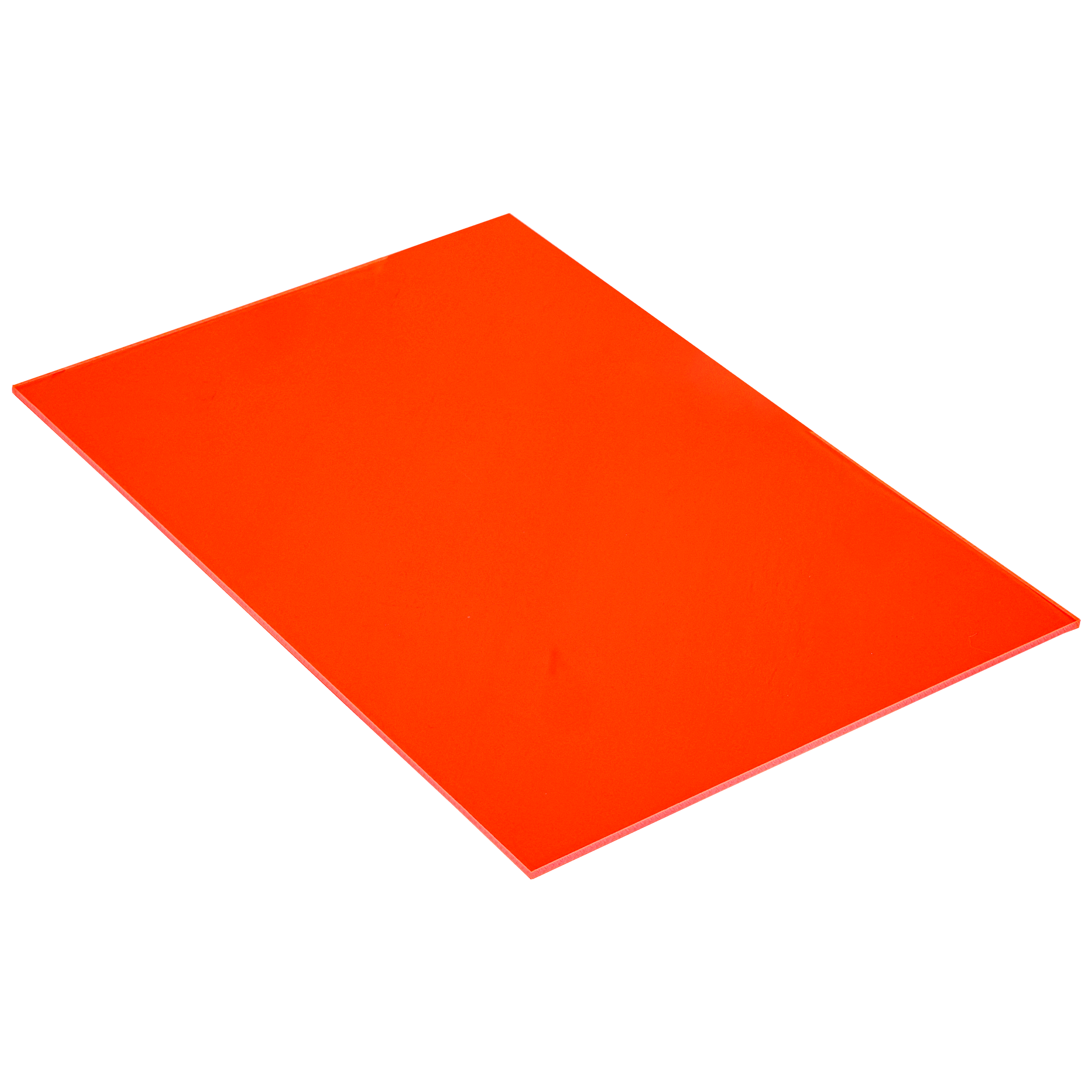 Akrylplastplade, neonorange