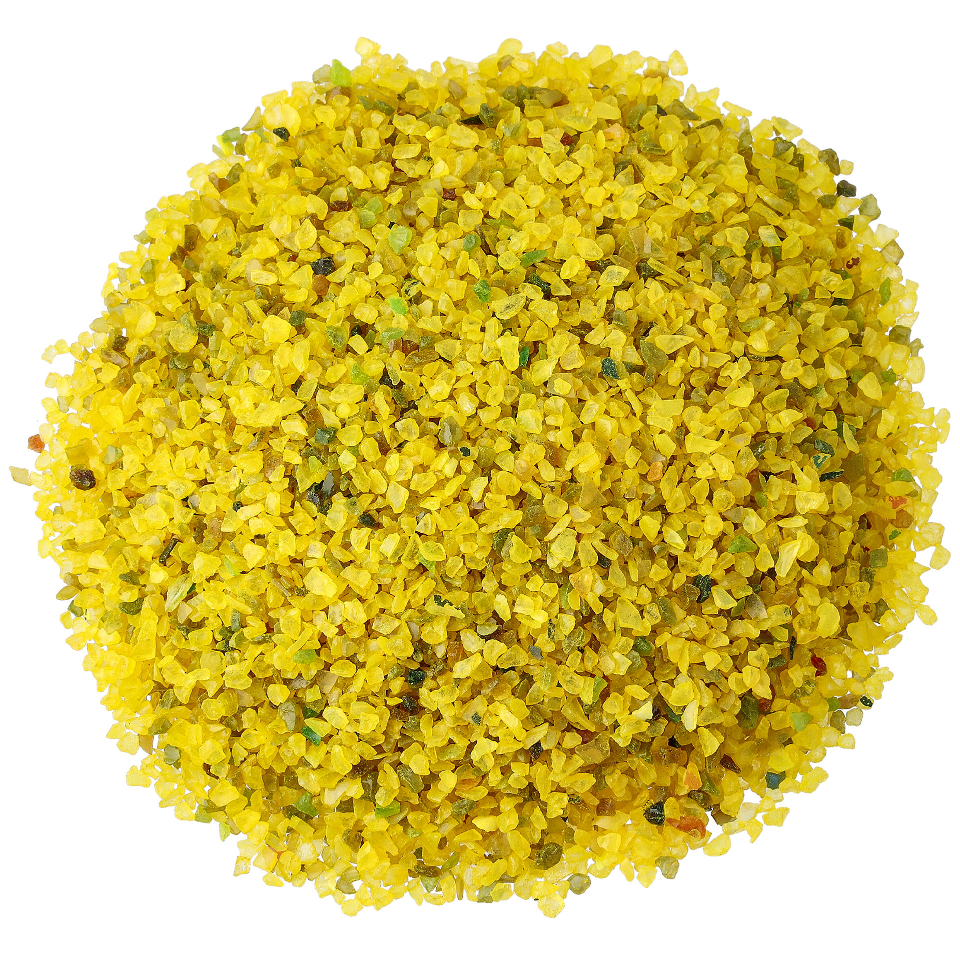 GlassRoxx glasgranulat, gul