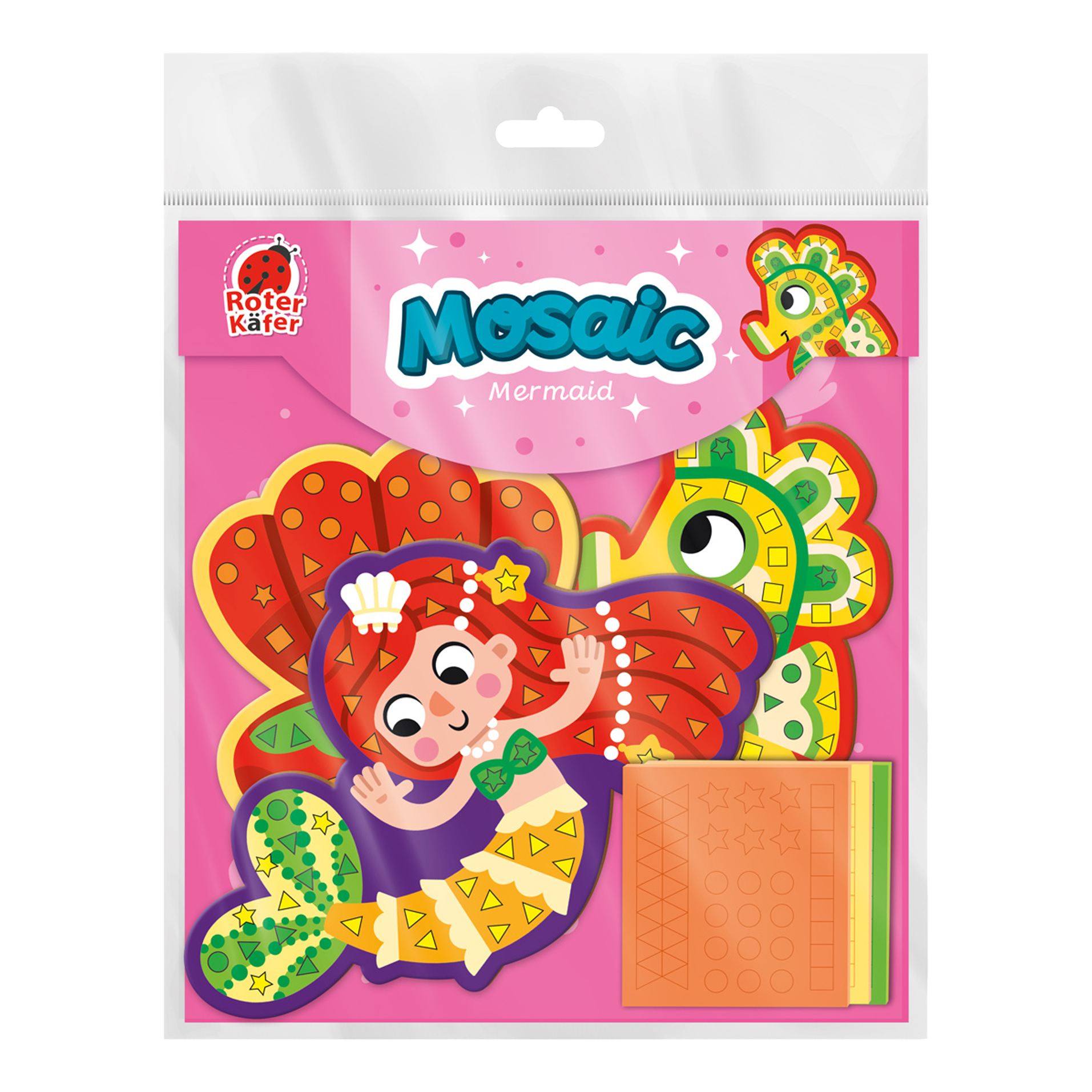 Mosaik soft pysselset, Sjöjungfru