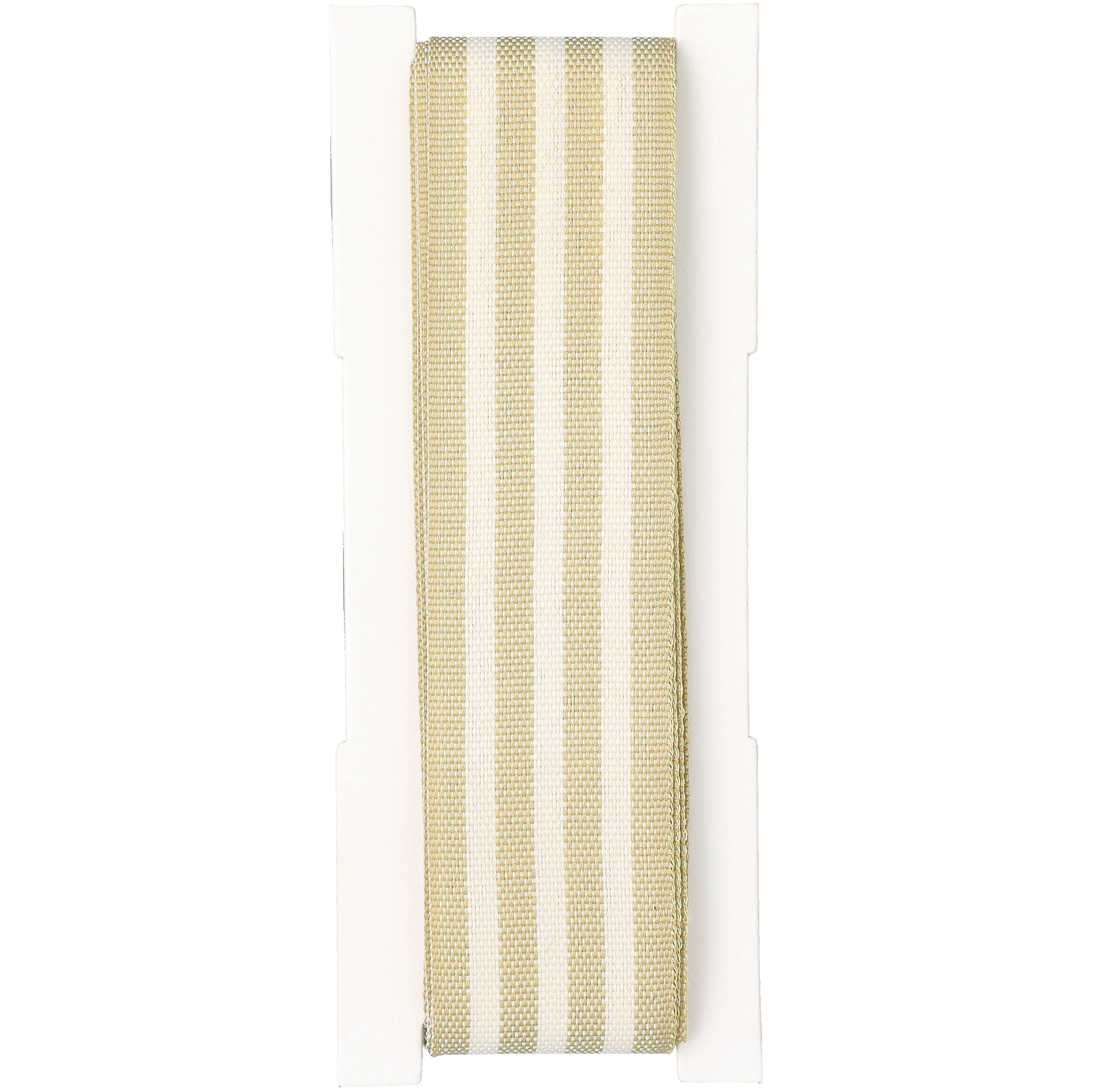 Band 25 mm, Randig Beige