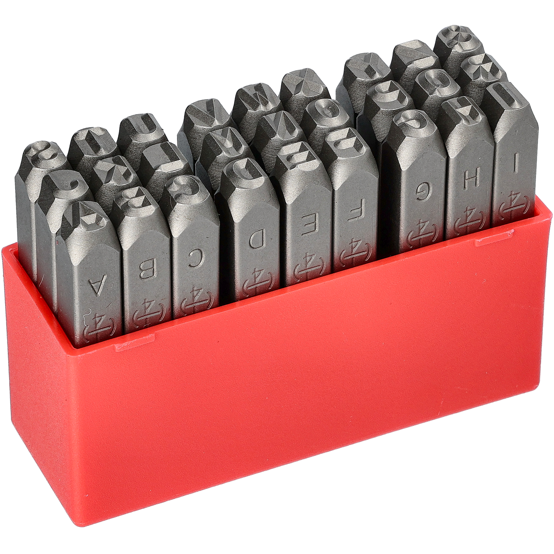 Bokstavsstansar, 6 mm