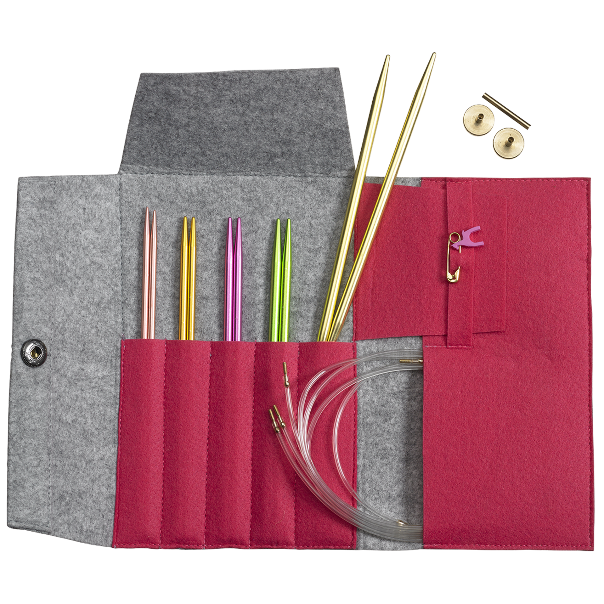 Sett rundpinner Pony Color