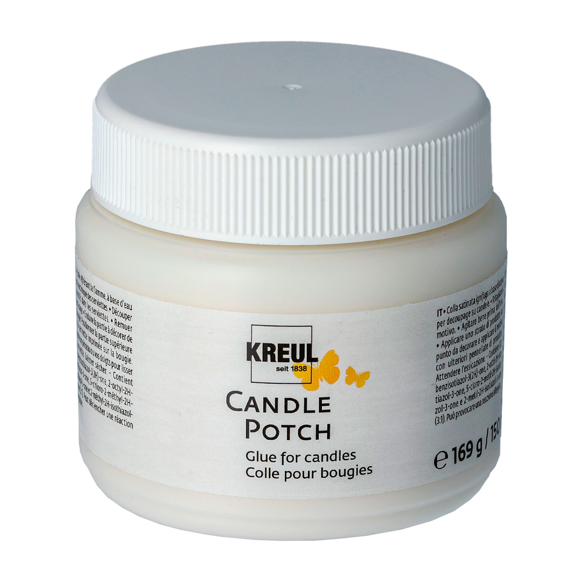 Decoupagelakka kynttilä, 150 ml