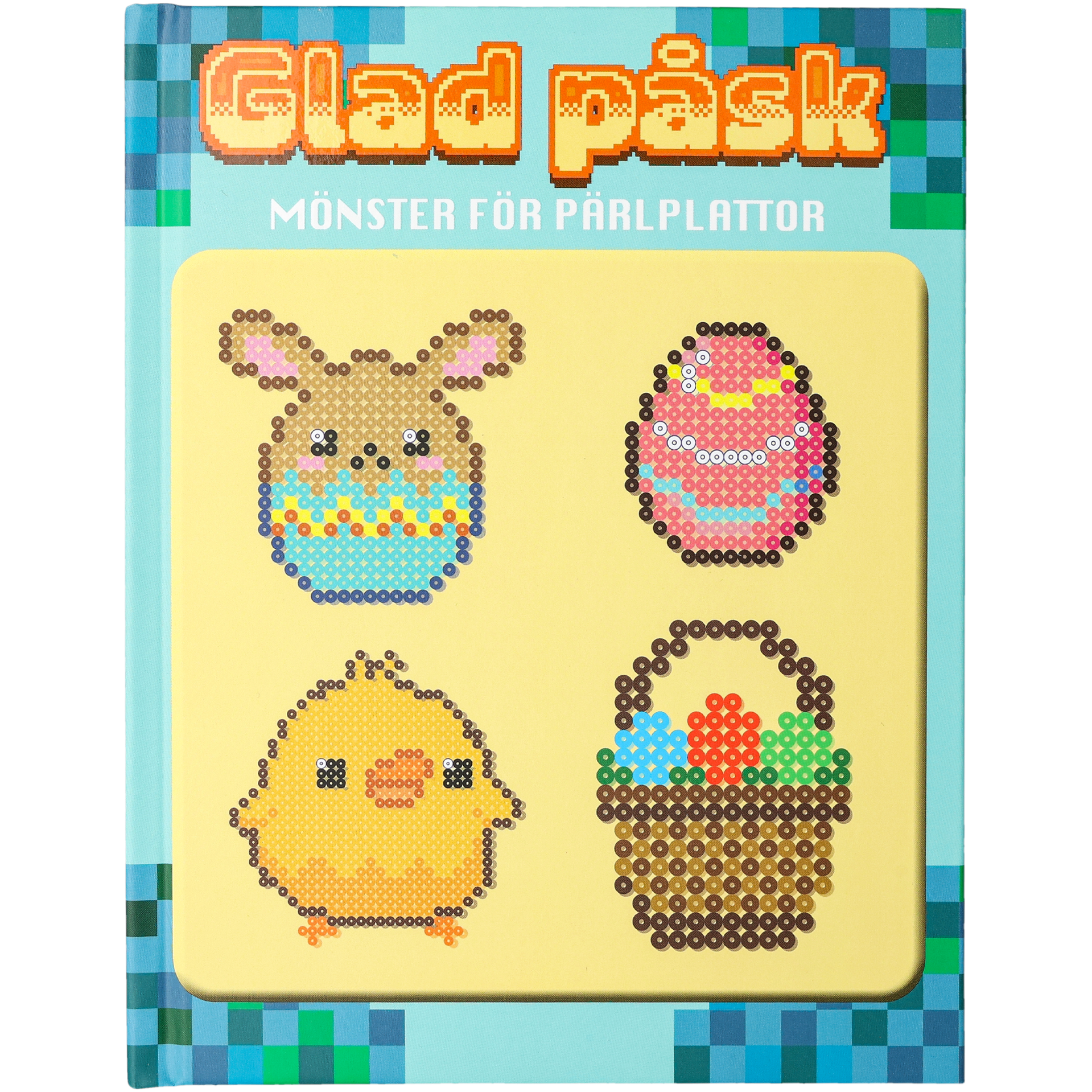 Glad påsk, mönster för pärlplattor