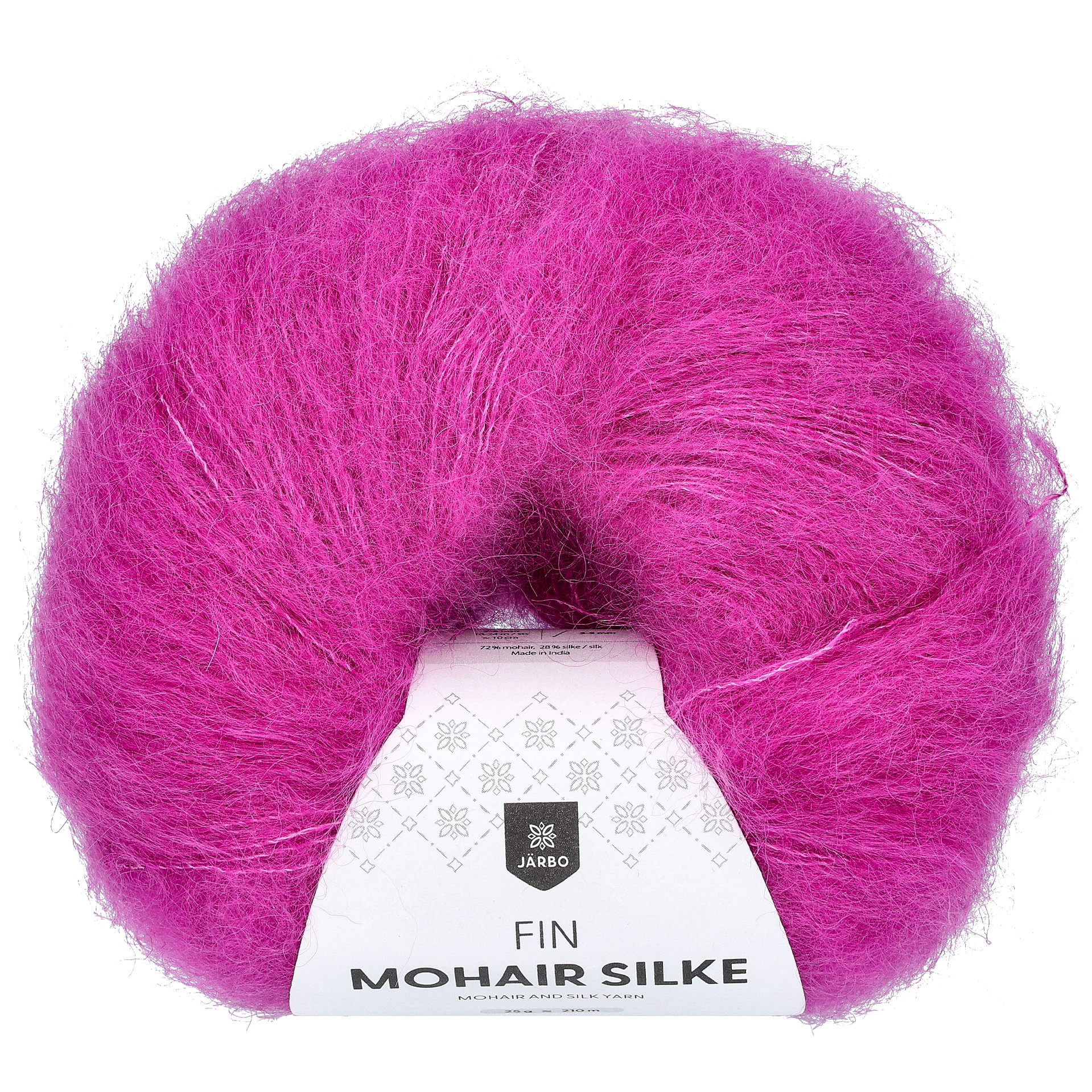 Järbo Hieno mohairi/silkki lanka, berry blast