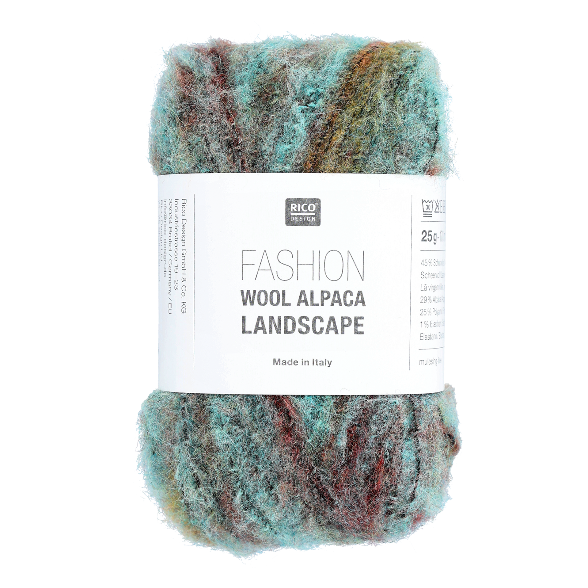 Fashion wool alpaca landscape, Morning sky