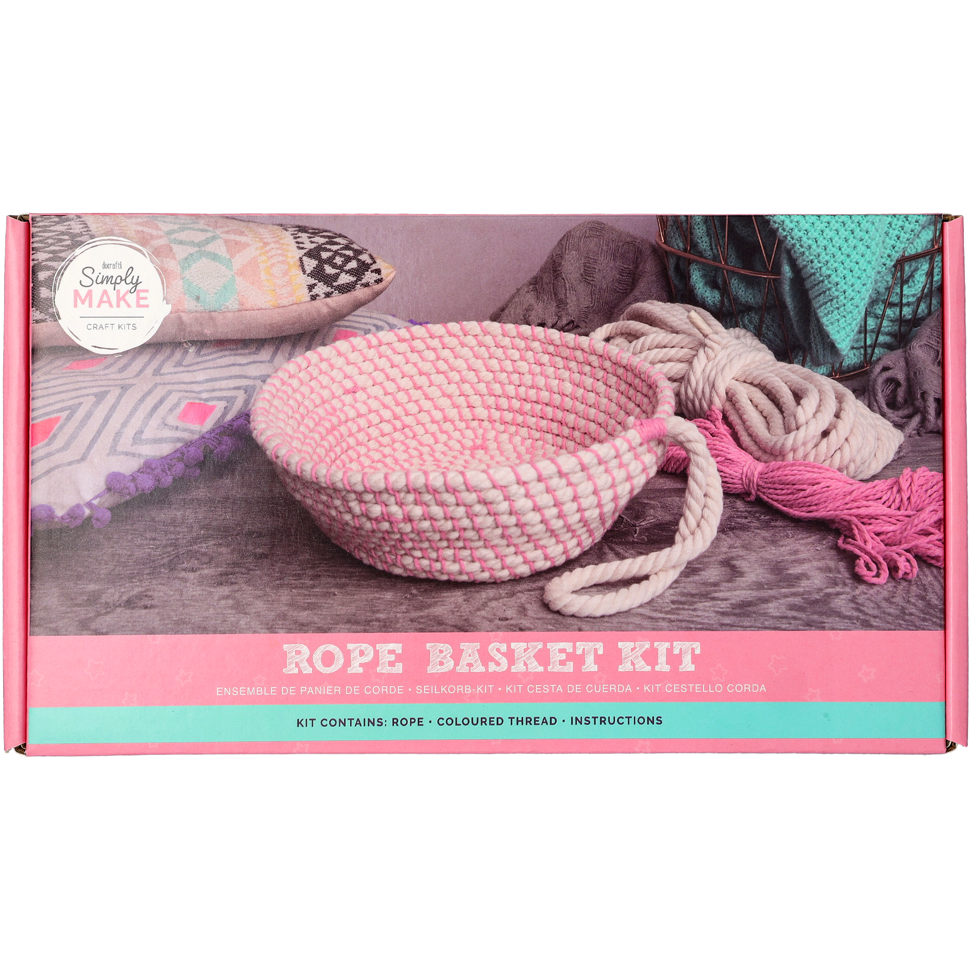 DIY Gör din egna repkorg