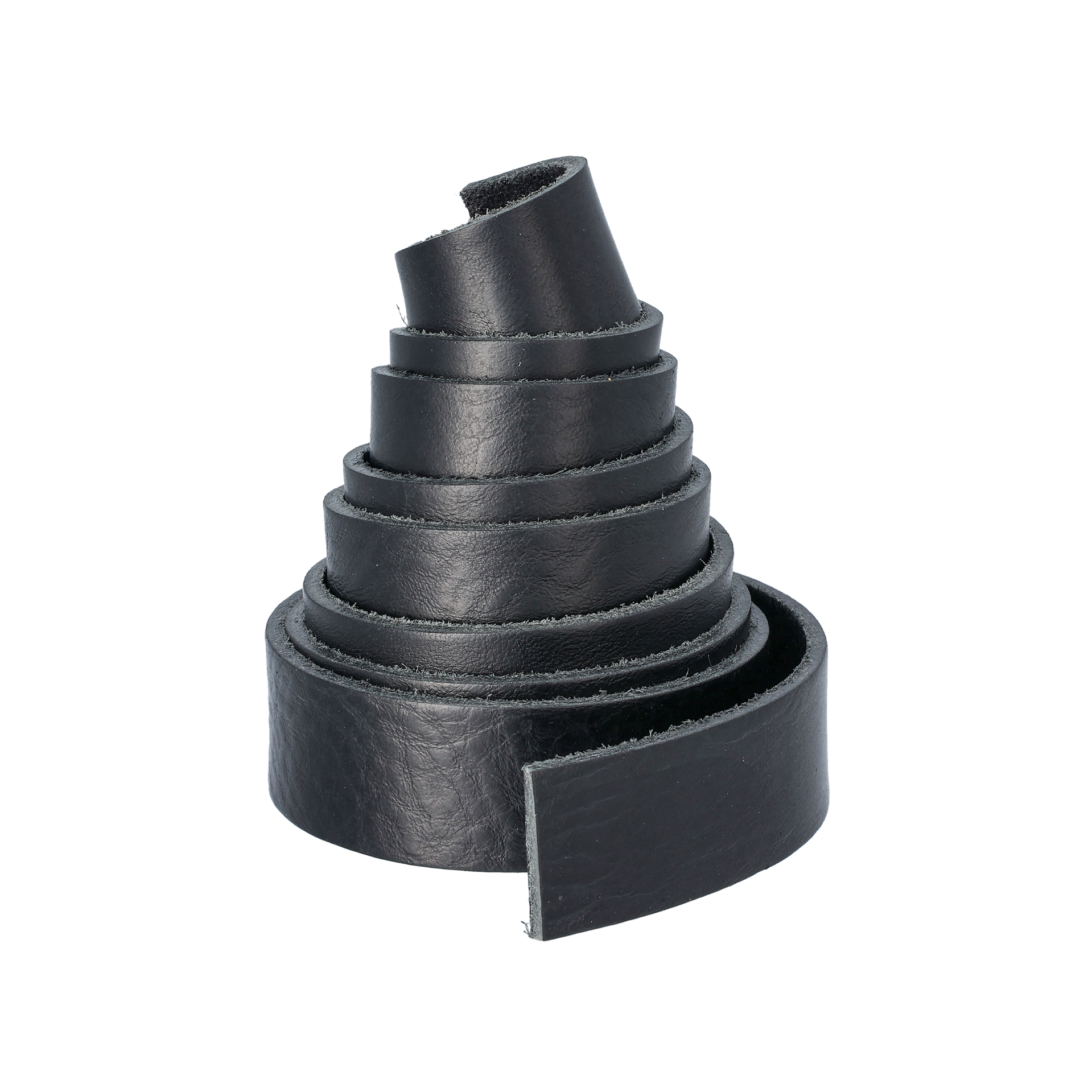 Läderrem utan skarv, 25 mm