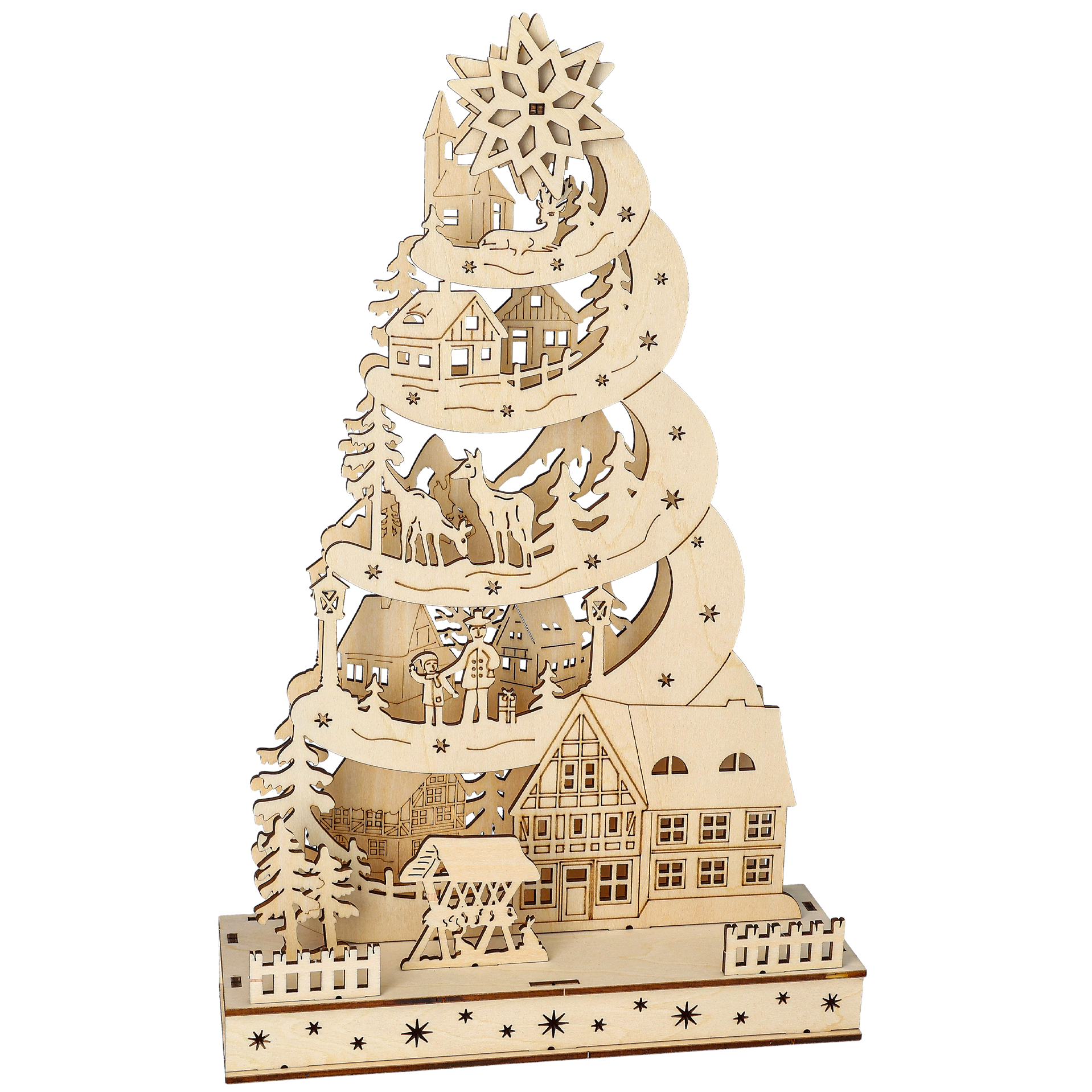 DIY Maisema tähdellä