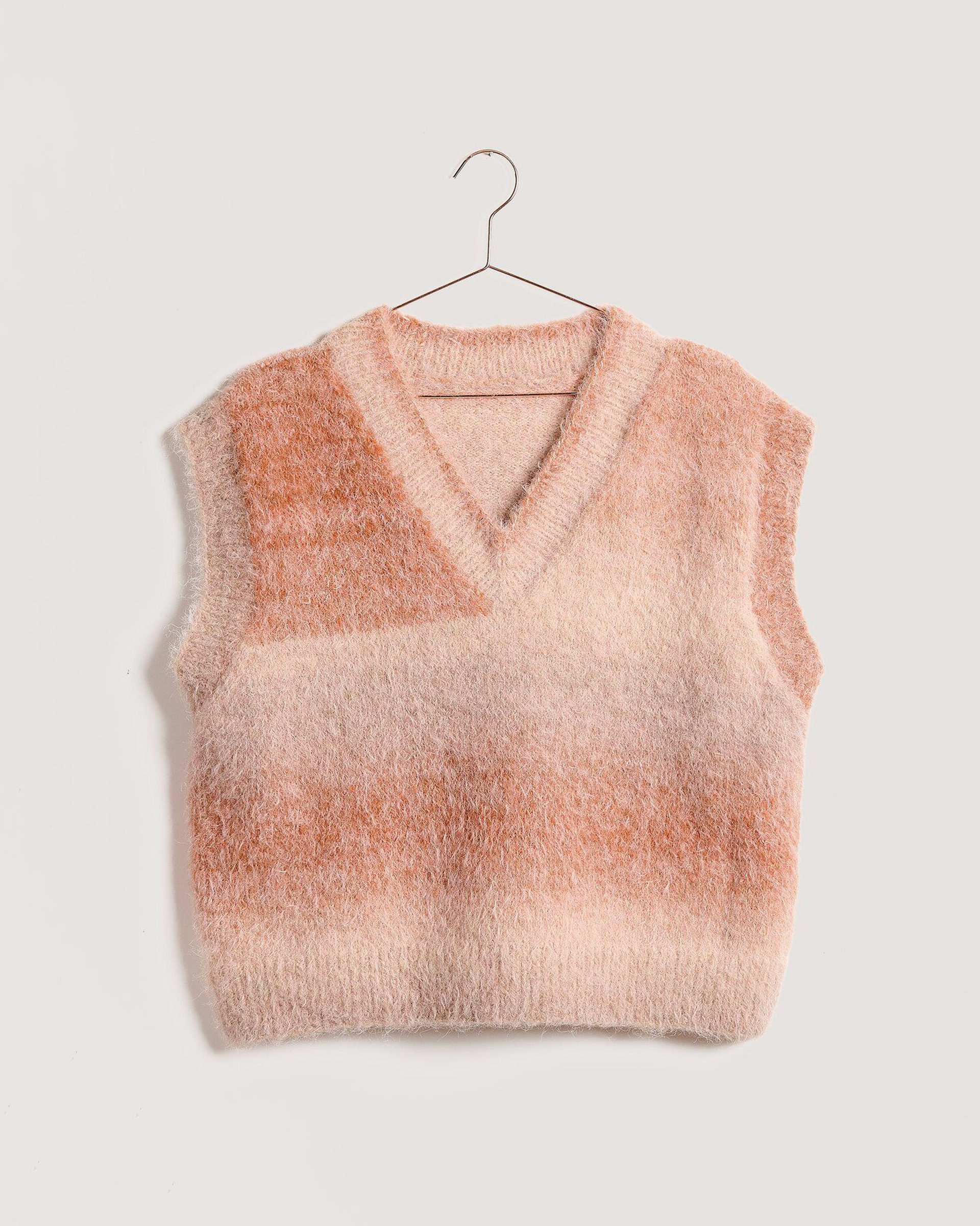 Creative brushed wool, Sundown