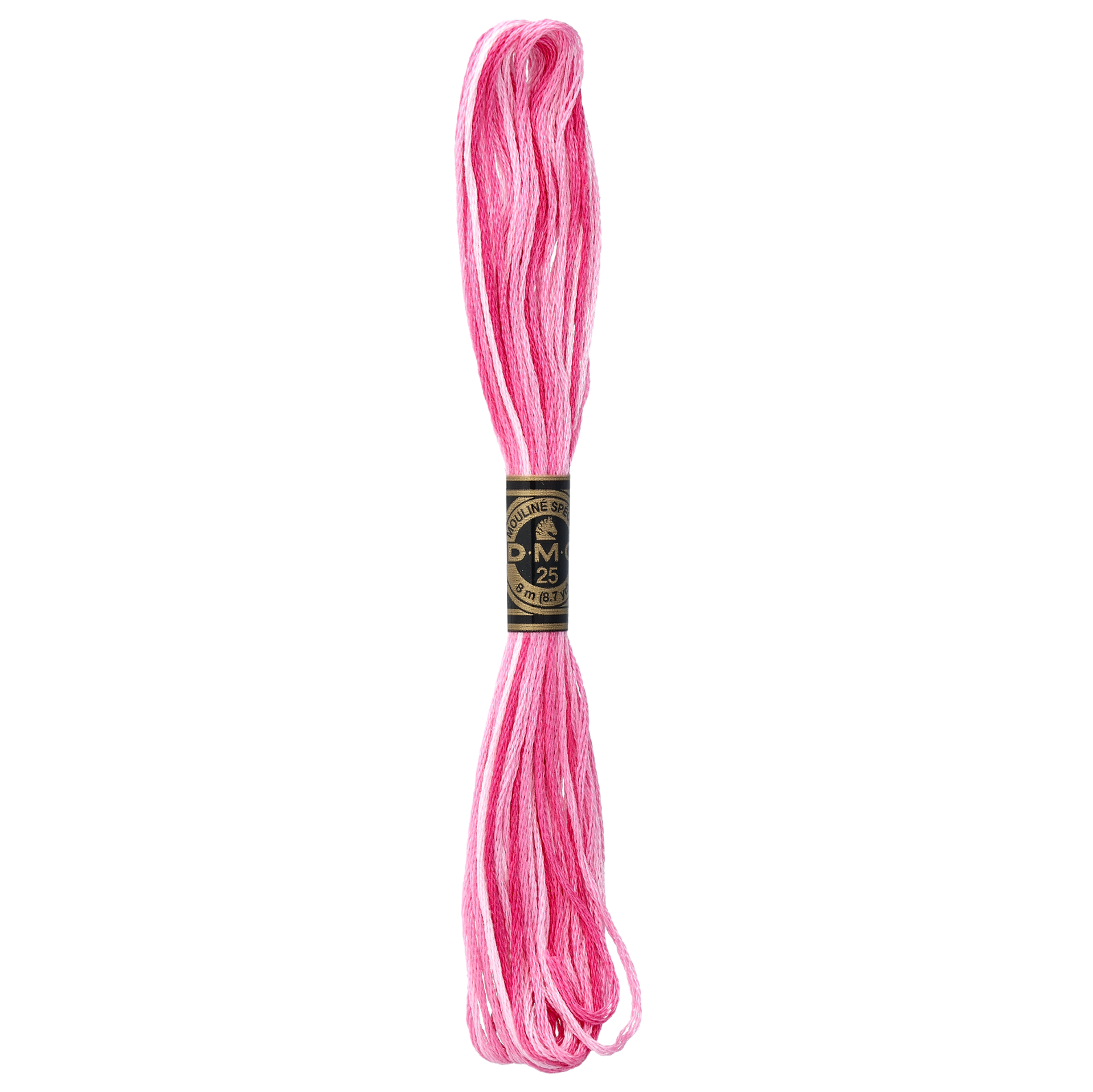 DMC broderigarn melerat, rosa